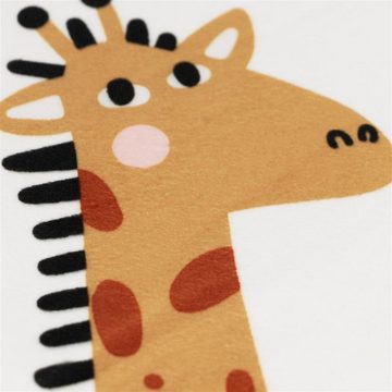 Kinderteppich SAVANNE - Giraffe - Rund - 100cm - Kinderteppich, Spielteppich, Primaflor-Ideen in Textil, Rund, Höhe: 1,5 mm