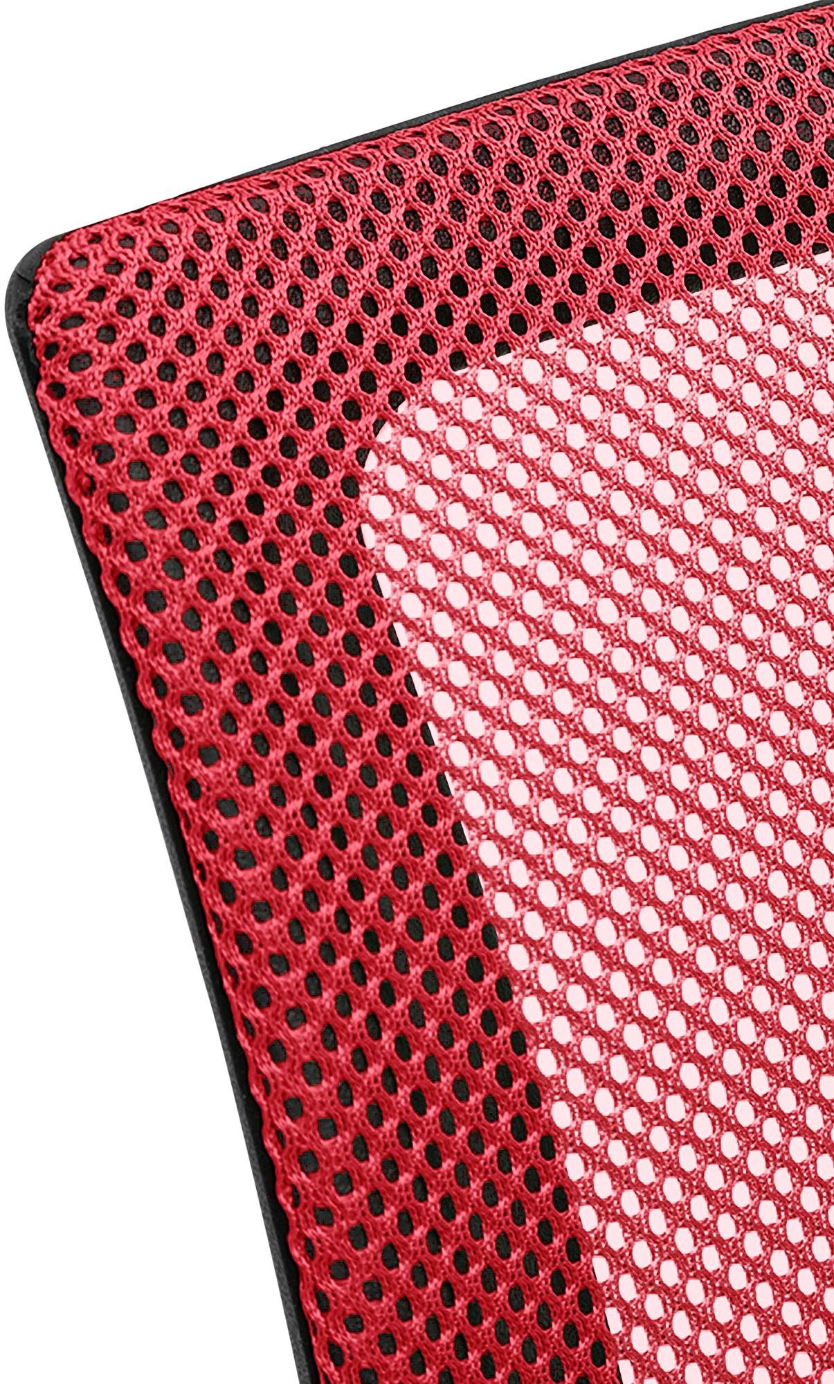 CLP Besucherstuhl Eureka, Freischwinger mit Stoff- und Netzbezug