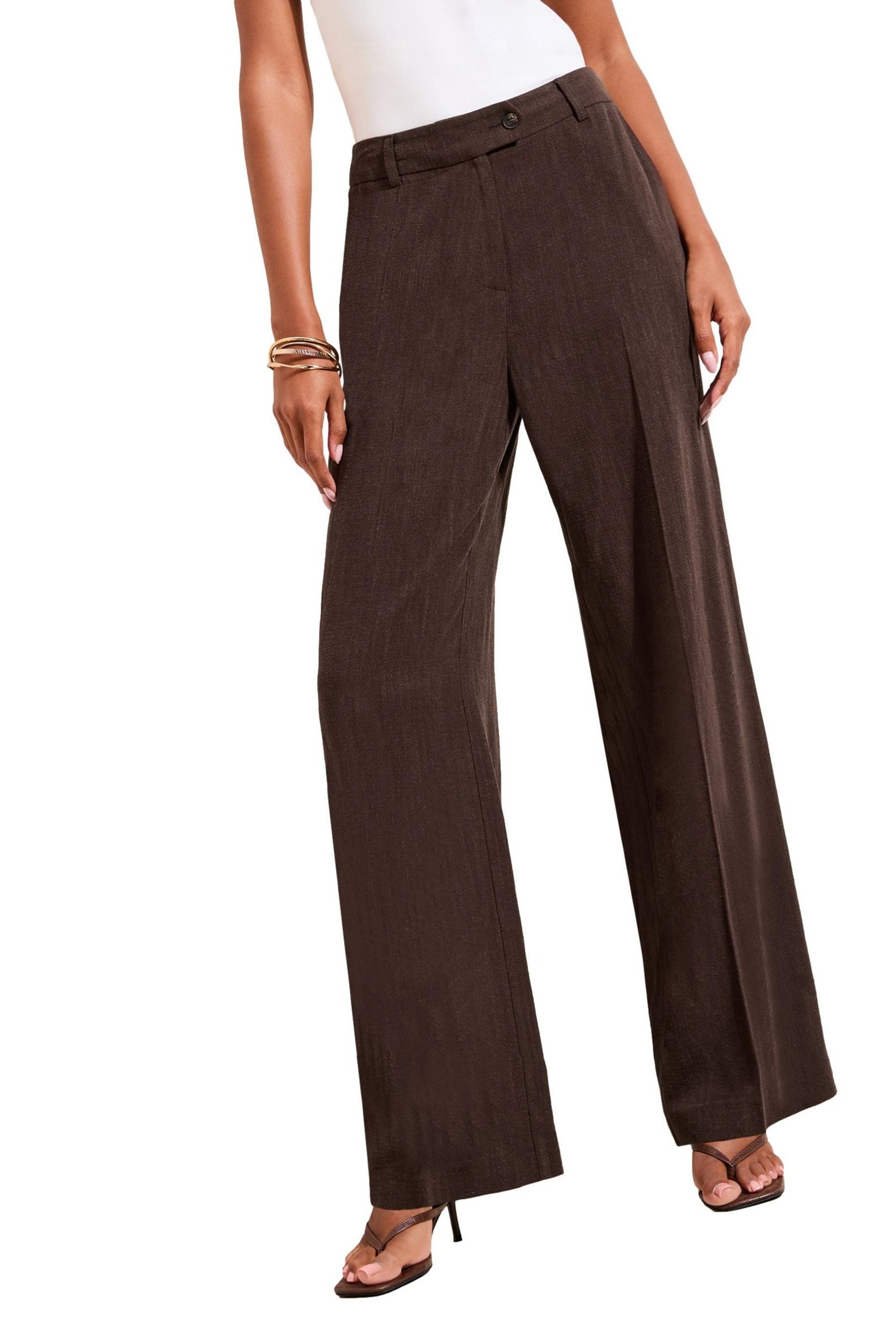 Palazzohose Friends Like These Hose mit weitem Bein, Regular