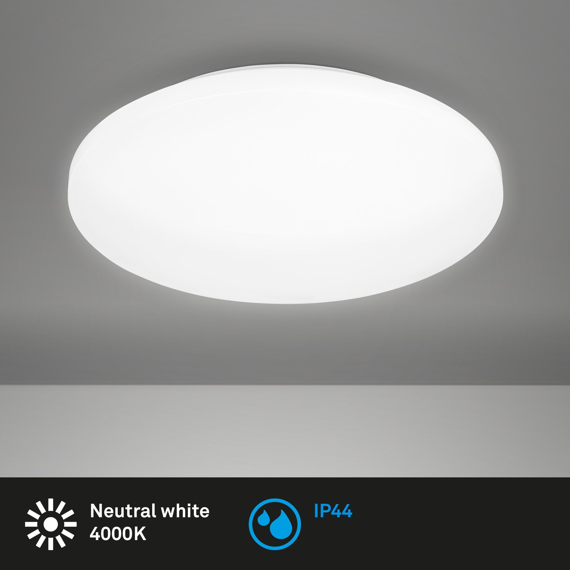 Briloner Leuchten LED Deckenleuchte Deckenlampe Wohnzimmer günstig online kaufen