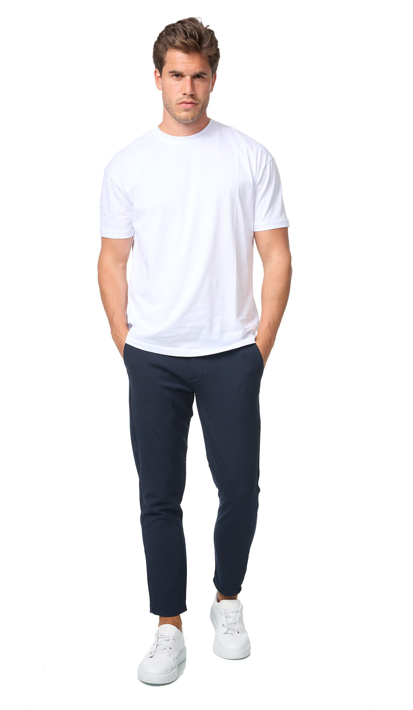 Denim House Chinohose Herren Stoffhose Chino günstig online kaufen