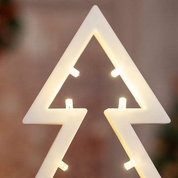 etc-shop LED Dekolicht, LED Dekoleuchte Tischlampe Weihnachtsbaum Tannenbaum Weihnachtsdeko