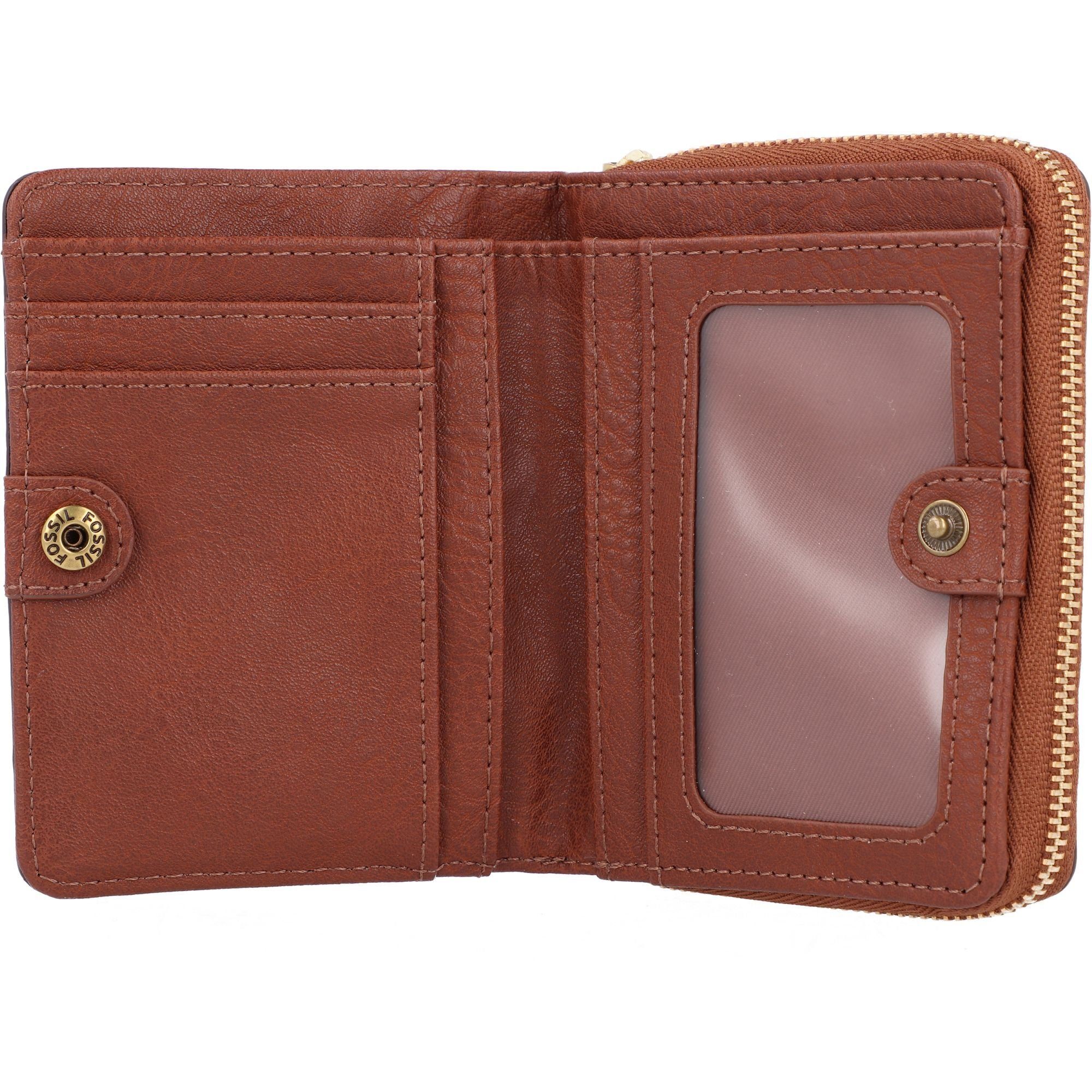 Leder Fossil Geldbörse Logan, brown