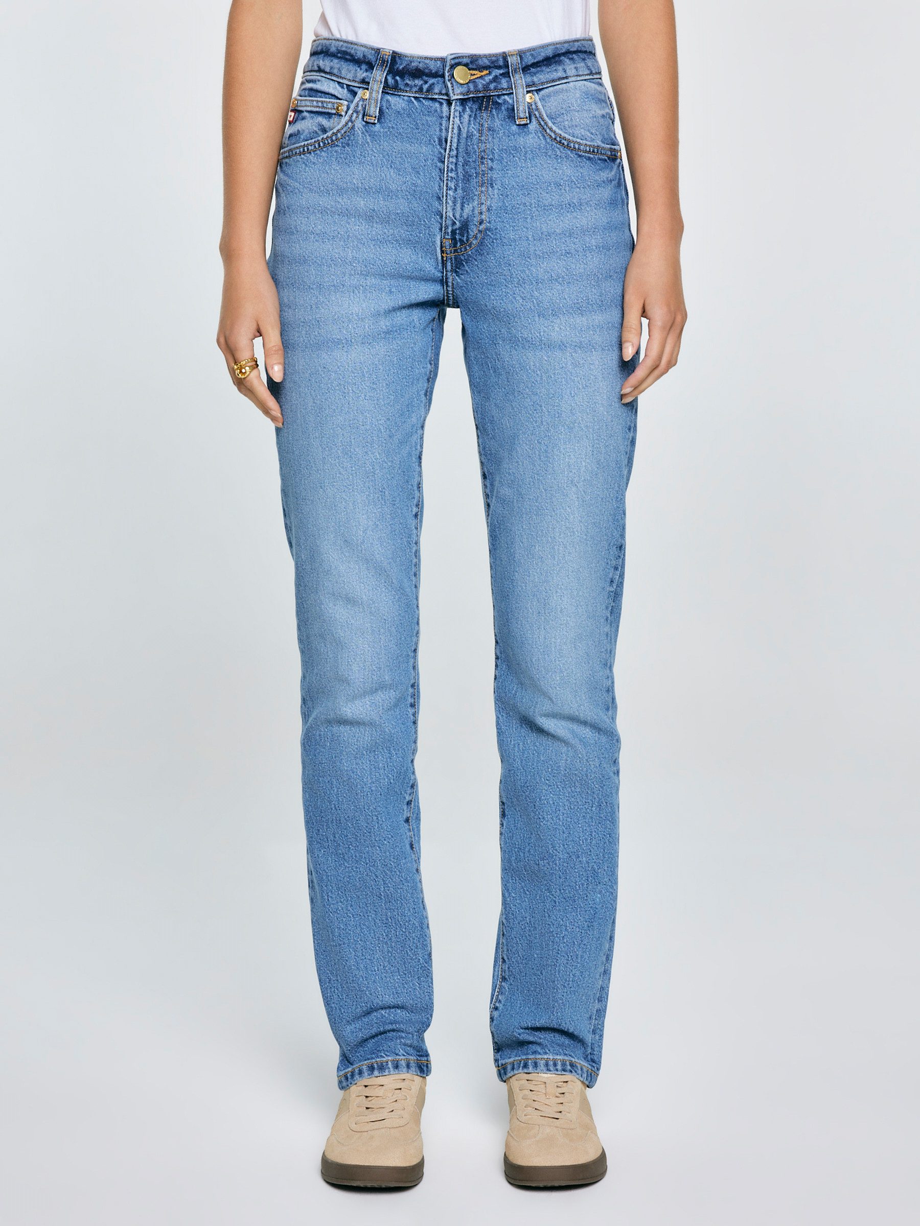 BIG STAR Straight-Jeans CHARLOTTE hohe Leibhöhe