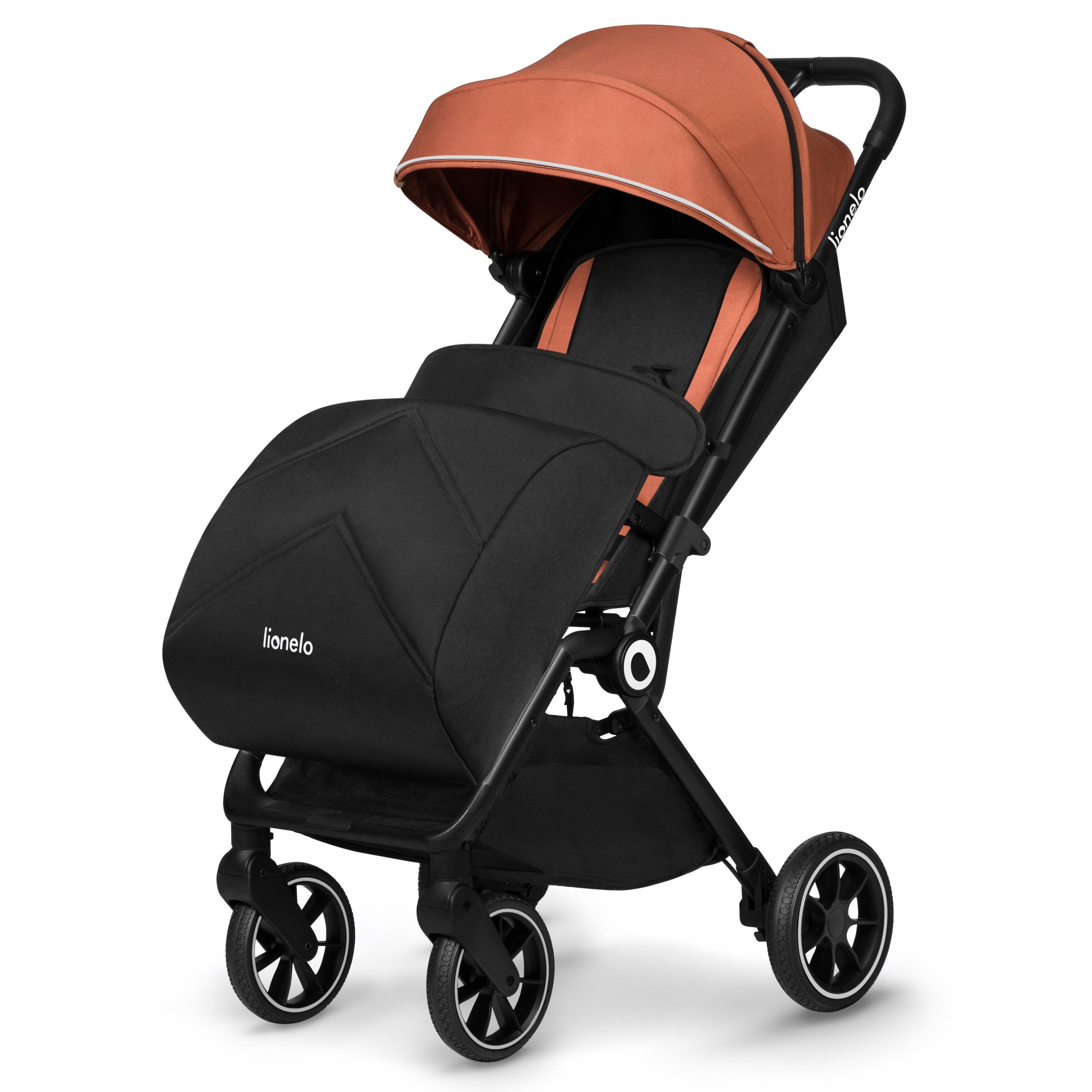 lionelo Kinder-Buggy CLOE, Alu– nur 8,2 kg/ bis zu 22 kg /Airline-Gepäck (PREMIUM) AUTO-FOLDING