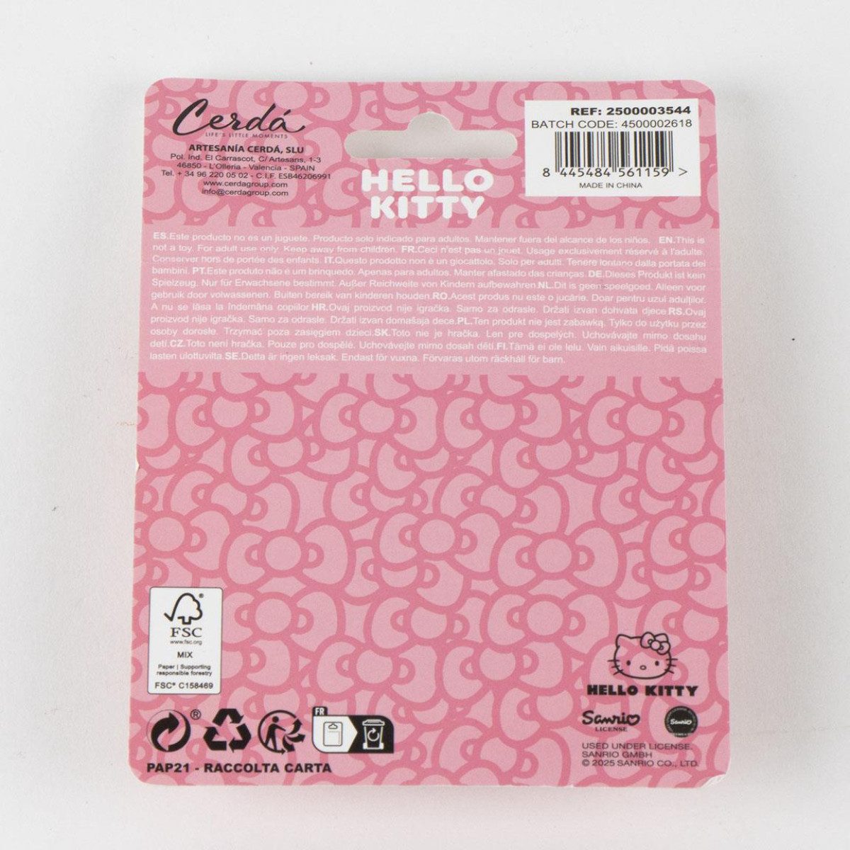 Cerda Kosmetikspiegel Hello Kitty Make-up Spiegel – Kompakter Beauty Spiegel