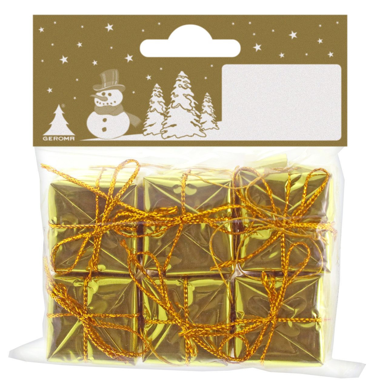 Rodermund Christbaumschmuck Baumschmuck Folienpäckchen Kunststoff Ø 2,5 cm günstig online kaufen