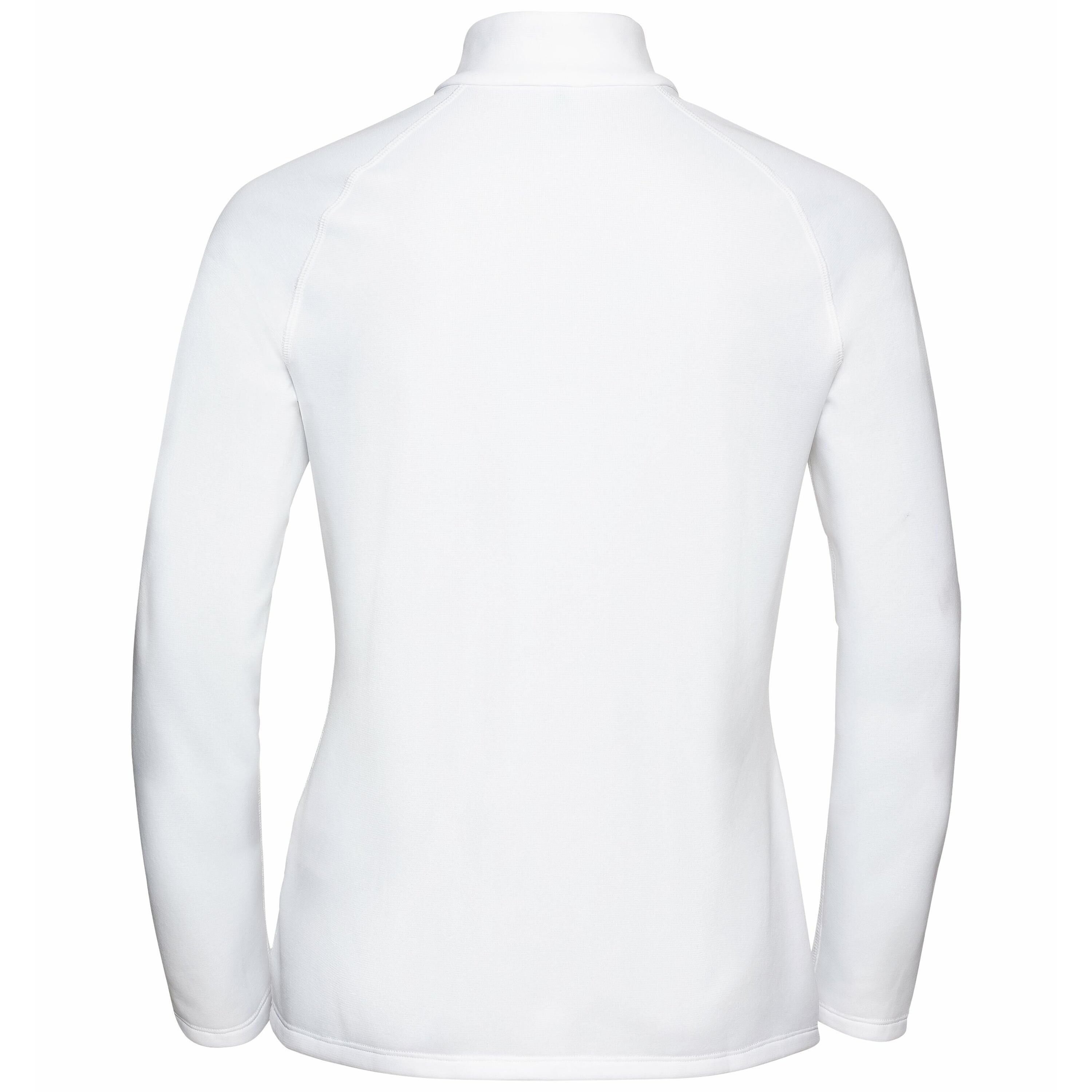 Odlo Strickfleece-Pullover Besso white Halbreiẞverschluss Mid mit Layer