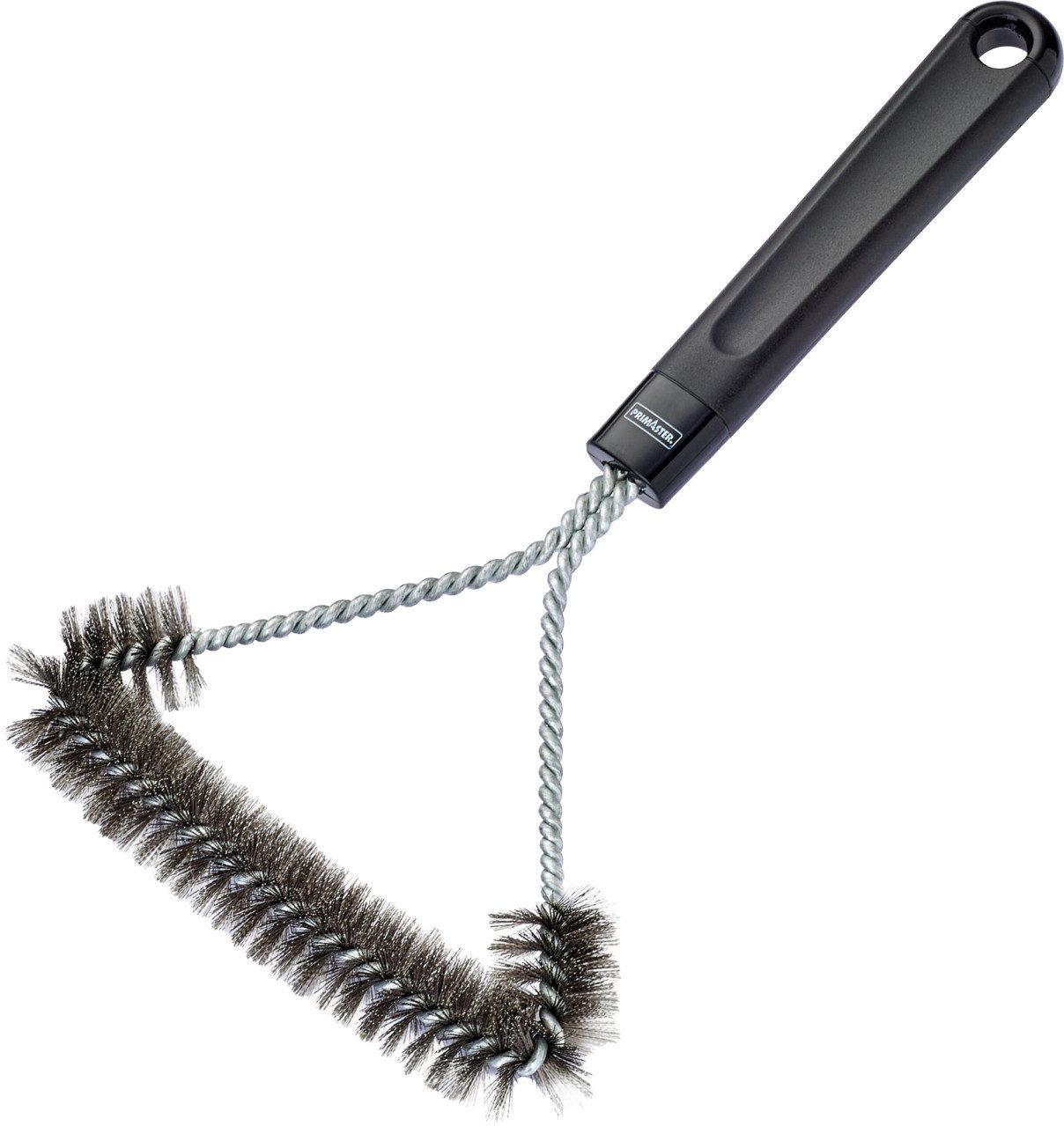 Primaster Primaster Grillbürste dreiseitig Stahl 31 cm Grillreiniger