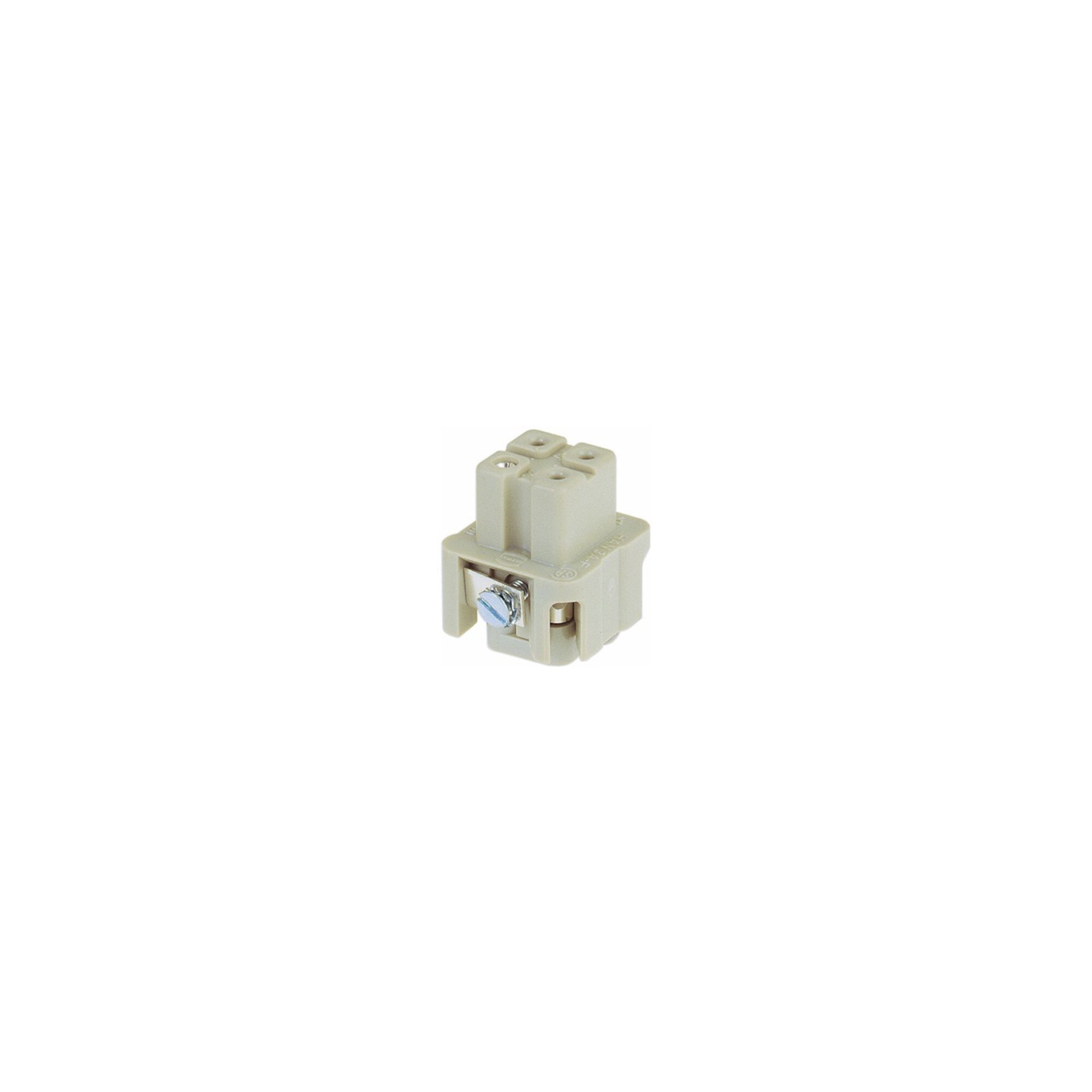 Harting Schuko-Stecker Harting Buchseneinsatz HAN 3A-BU-S 09200032711