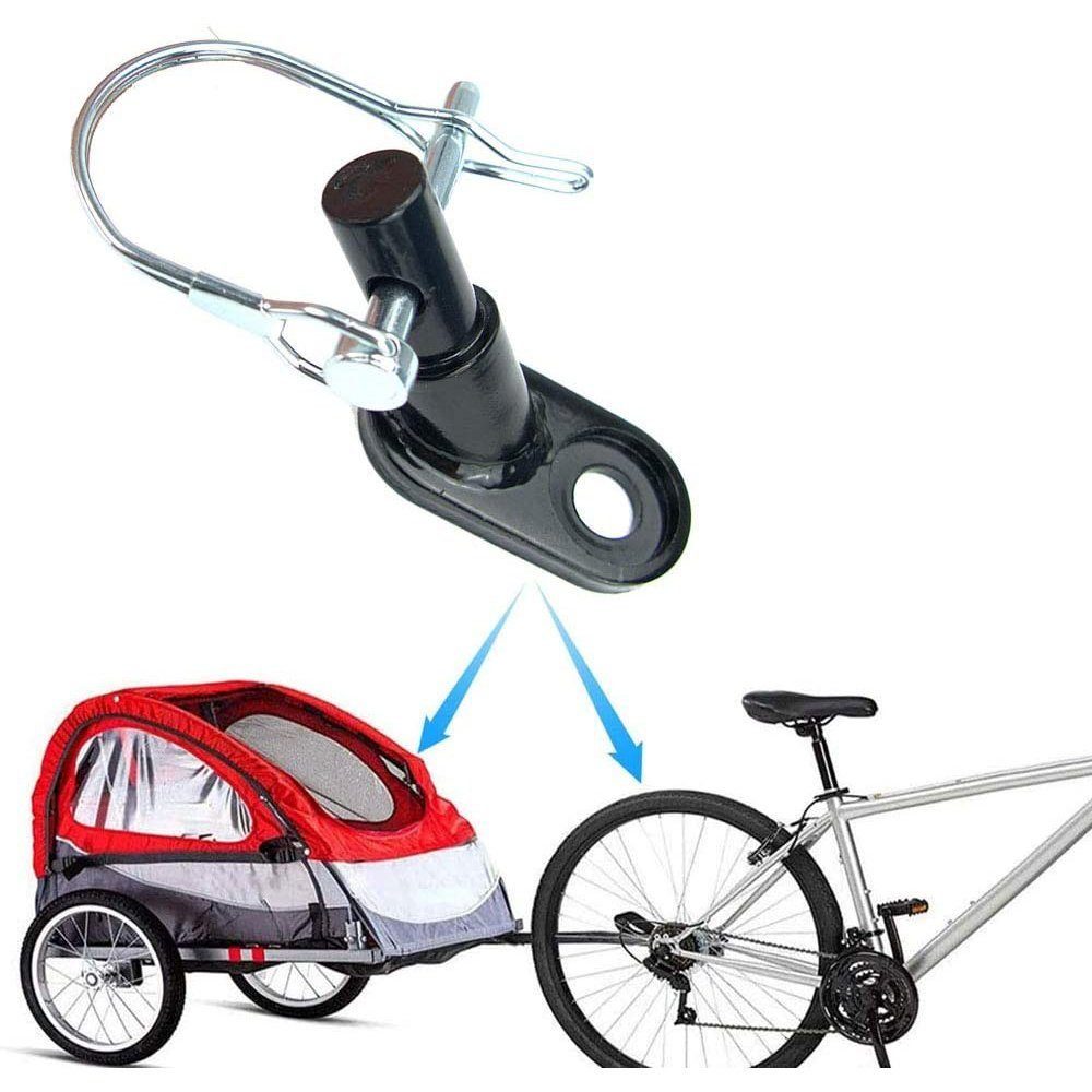 TUABUR Fahrrad-Anhängerkupplung, Fahrradanhänger, Anhänger-Adapter Zubehör