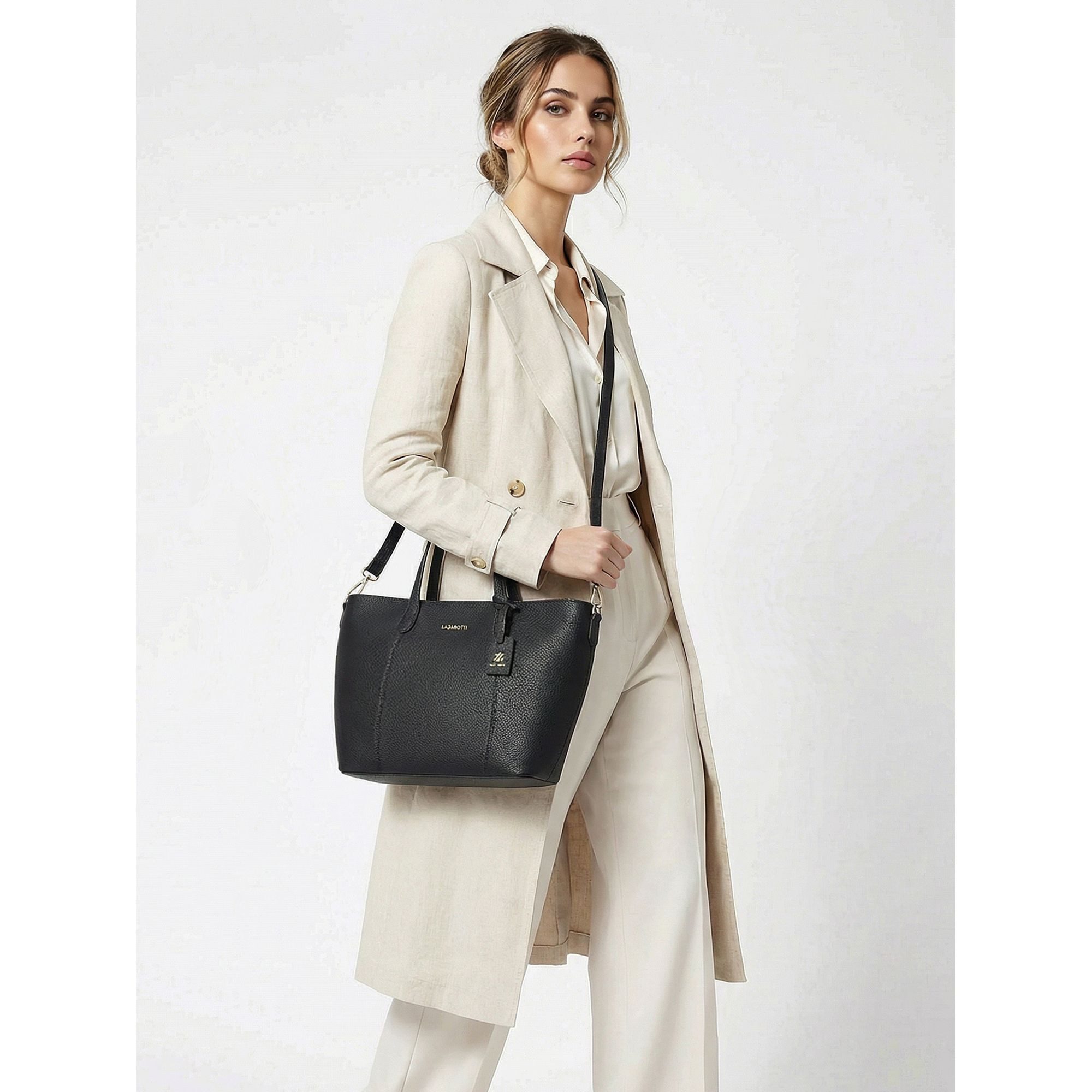 Lazarotti Shopper Bologna Leather, Leder