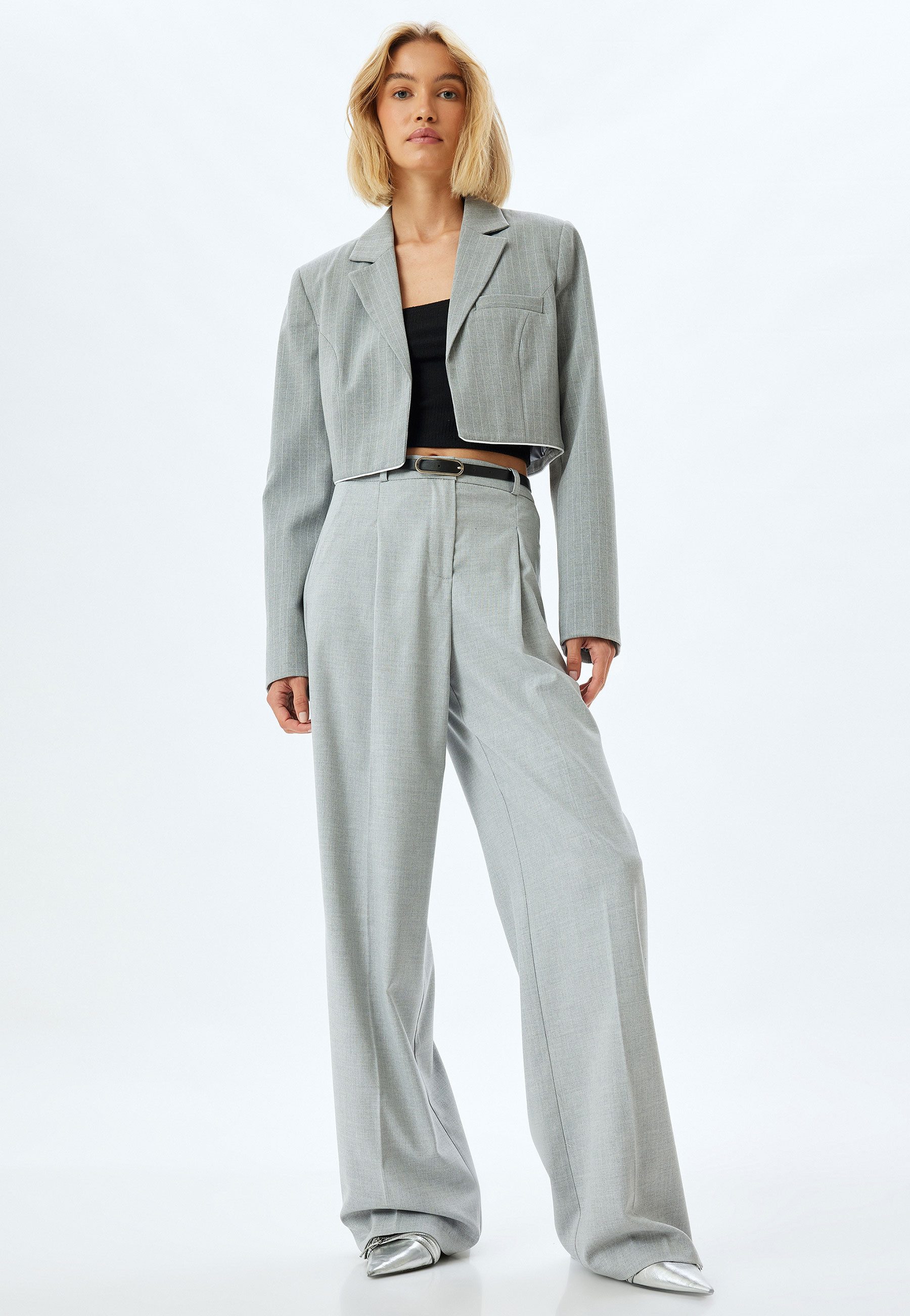 Koton Palazzohose Hohe Leibhöhe Palazzo günstig online kaufen