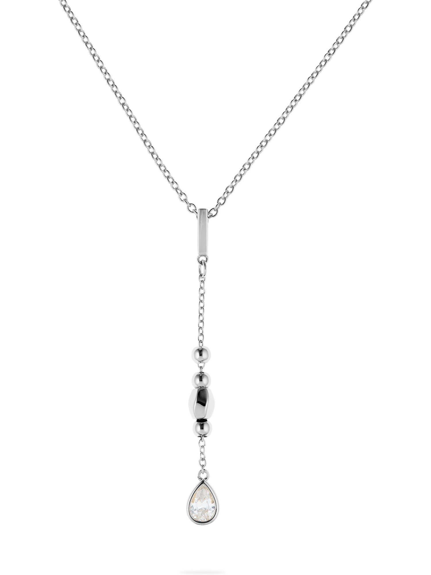 JETTE Silberkette JETTE Damen-Kette 925er Silber, recycelt Zirkonia, DIAMOND