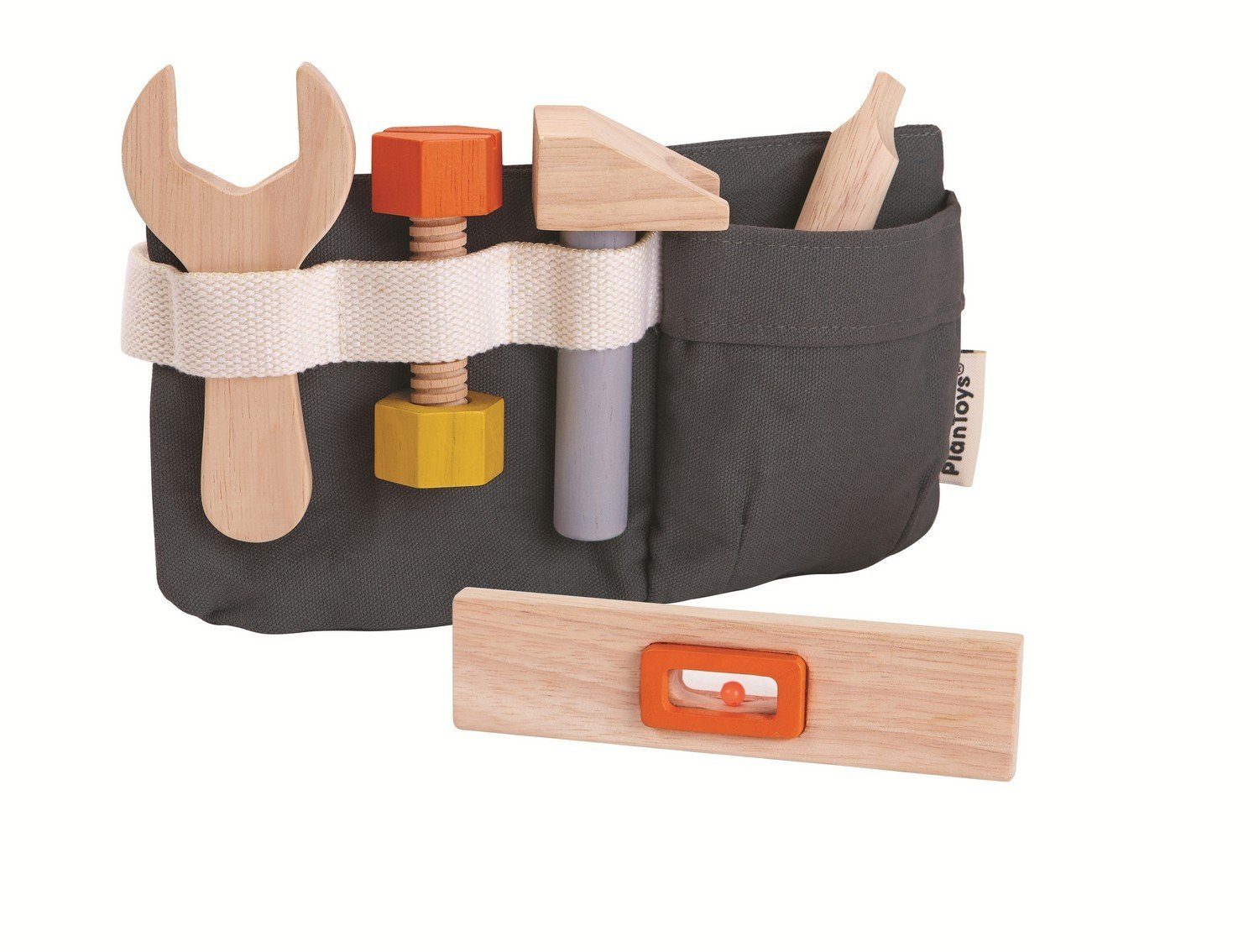 Plantoys Spielwerkzeugtasche Werkzeuggürtel, (Komplett-Set)