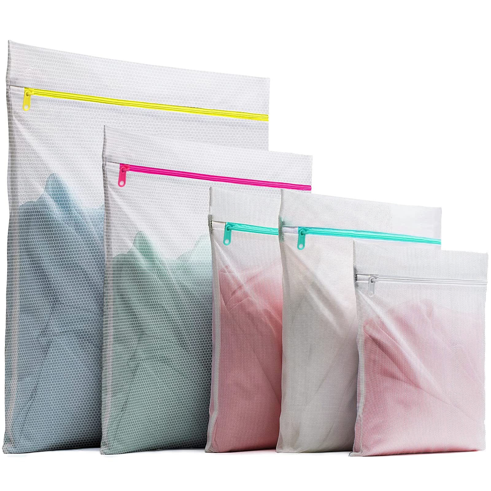 ALARA HOME Wäschenetz für Waschmaschine Wäschenetze Wäschesack Wäschebeutel Reißverschluss,(5-St), Schmutzwäsche Reise Kinder Unterwäsche