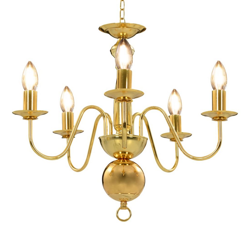 furnicato Kronleuchter Ausgefallener 50 x 45 cm in Golden
