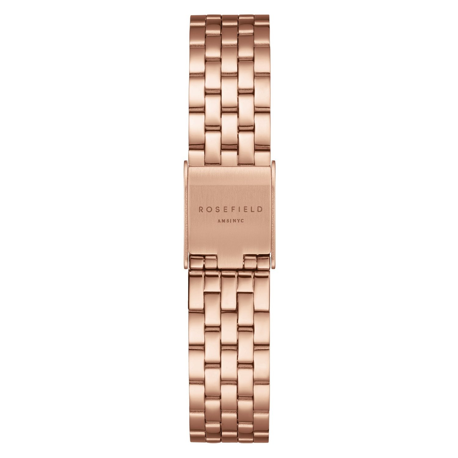 ROSEFIELD Quarzuhr OCWRSR-OC04, Damenuhr Quarz Ivy Roségoldfarben/Weiß