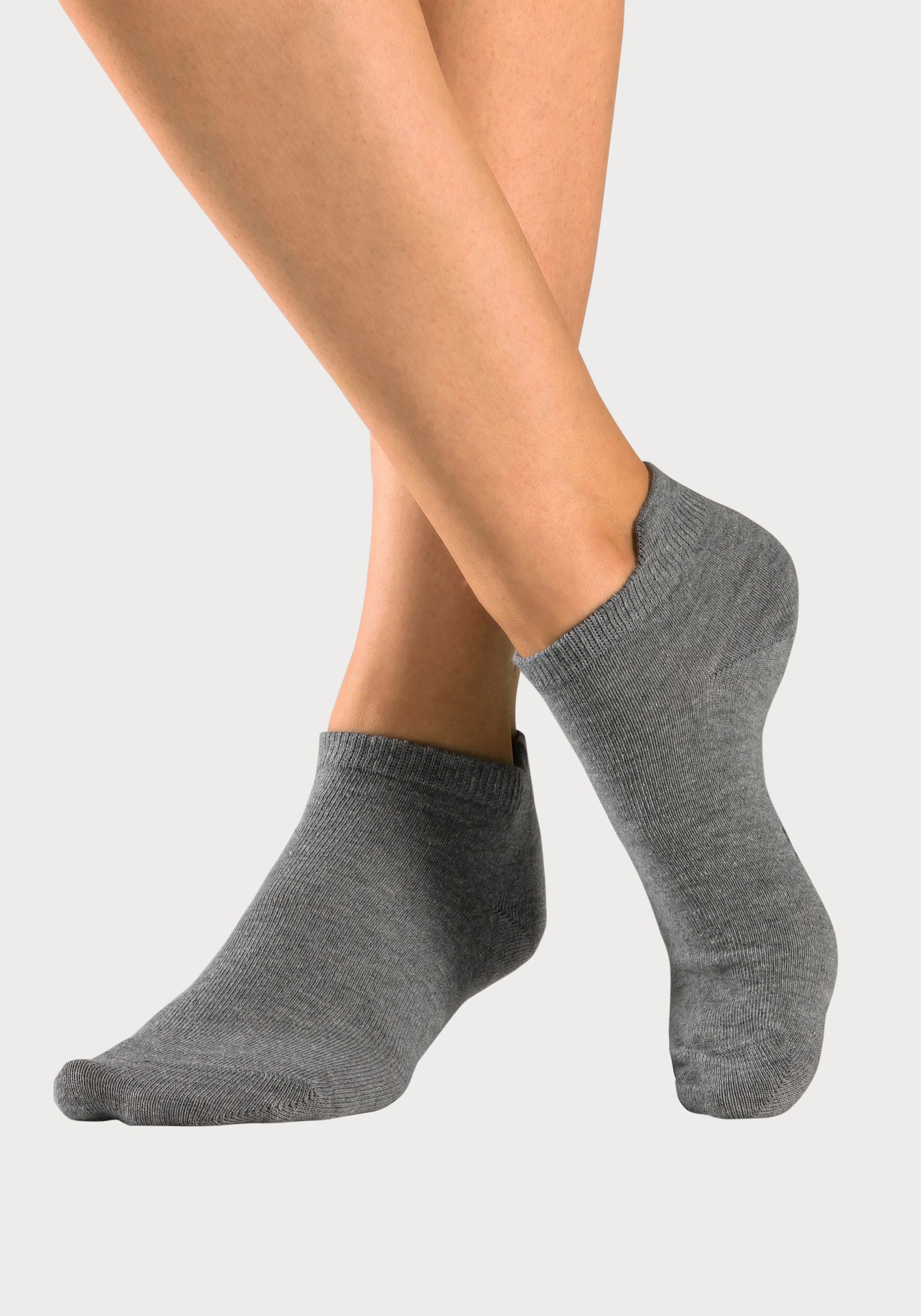 H.I.S Sneakersocken (Packung, 8-Paar) mit verlängertem Bündchen hinten