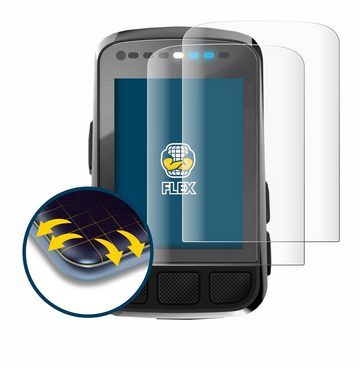 BROTECT Full-Screen Schutzfolie für Wahoo Elemnt Bolt V2 GPS, Displayschutzfolie, 2 Stück, 3D Curved klar