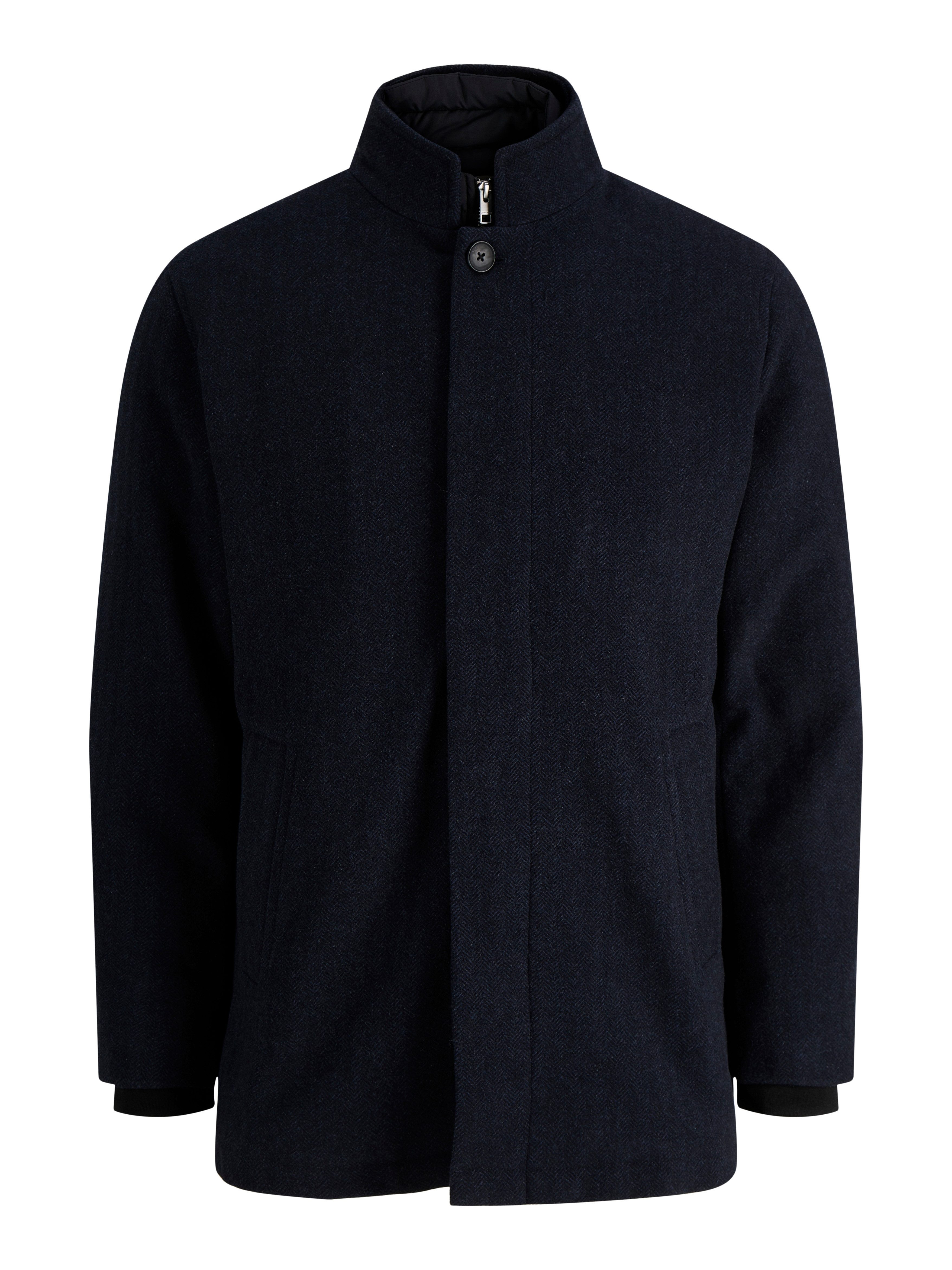 Jack & Jones Wolljacke JJEHARRISON WOOL JACKET SN Materialmix, regular fit