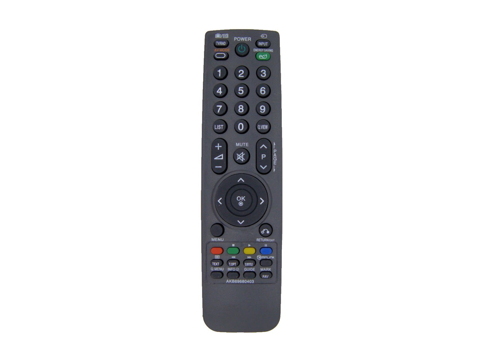 azurano Ersatz für LG AKB69680403 Universal-Smart-TV-Fernbedienung