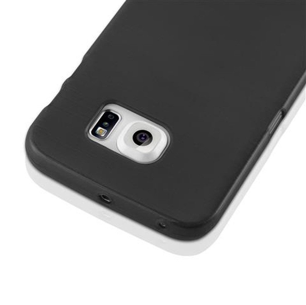 Cadorabo Handyhülle für Samsung Galaxy S6 EDGE Hülle Samsung Galaxy S6 EDGE, Flexible TPU Silikon Handy Schutzhülle - Hülle - ultra slim