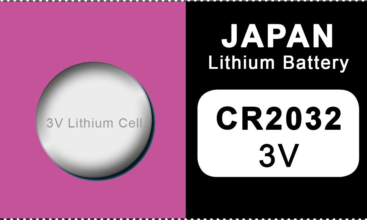 Selva Technik Japan 2032 Lithium Knopfzelle Batterie