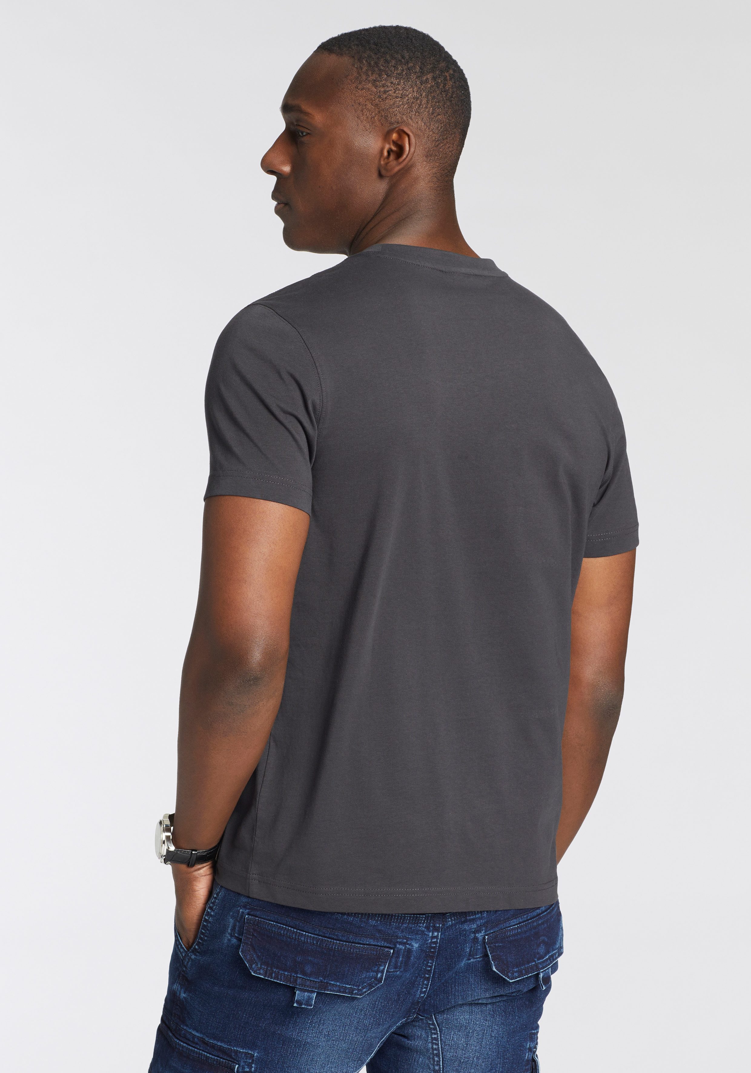 H.I.S T-Shirt Mit großem Frontprint
