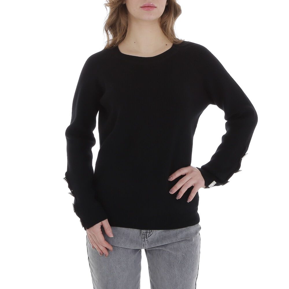 Ital-Design Strickpullover Damen Freizeit (88578875) Strass günstig online kaufen