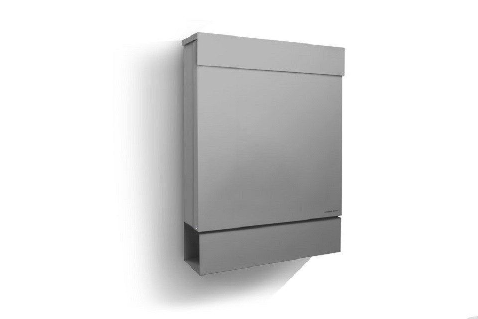 Radius Wandbriefkasten Briefkasten Letterman M inkl. LED-Licht, Mit LED-Beleuchtung