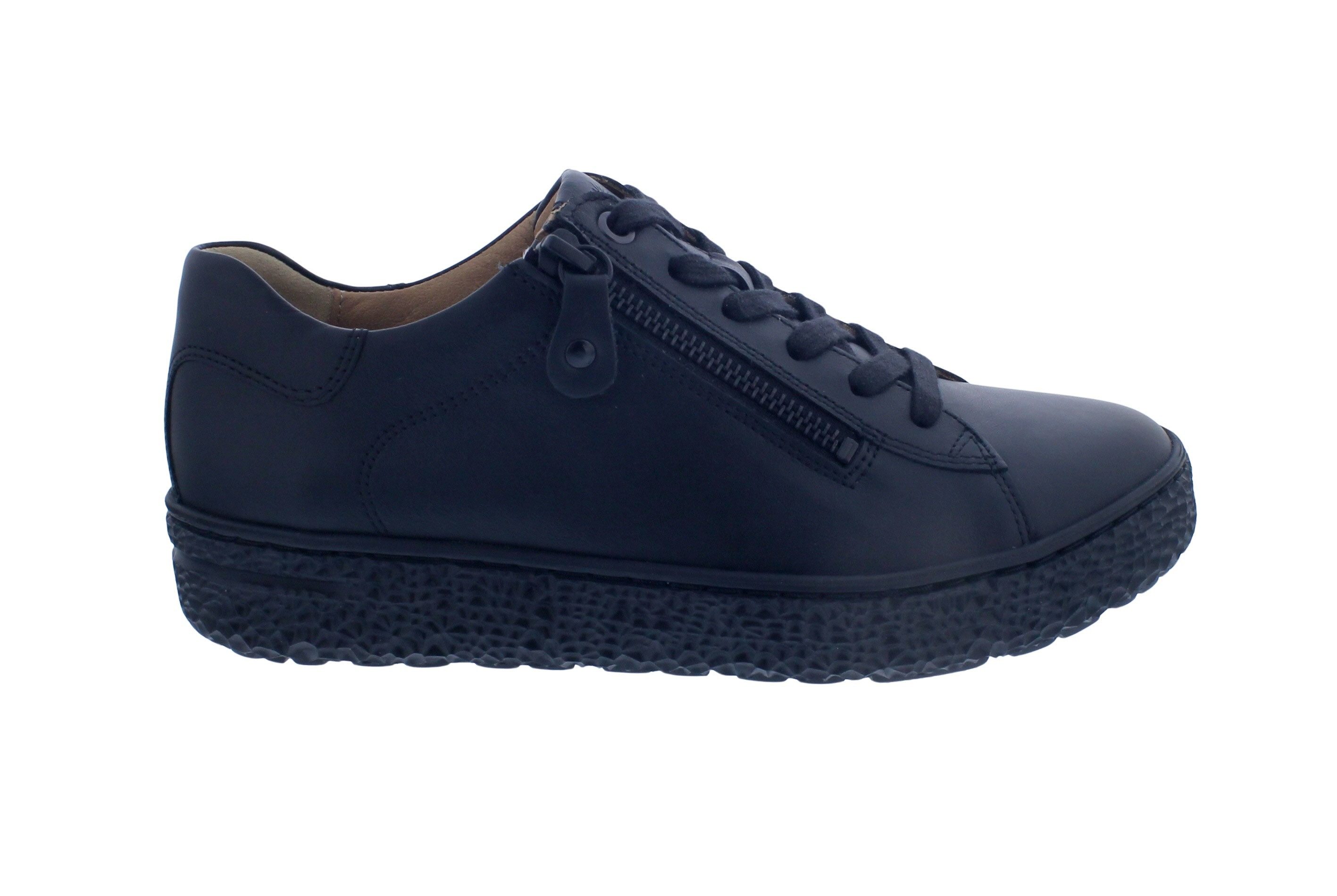 Hartjes Hartjes Phil Shoe 162.1402/9901.00, Nappa - Glattleder, Schwarz, Weite Schnürschuh
