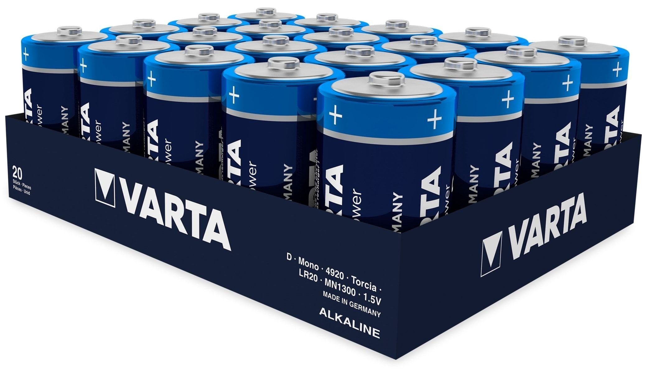 VARTA VARTA Mono-Batterie, LONGLIFE, Power, 1St. Batterie