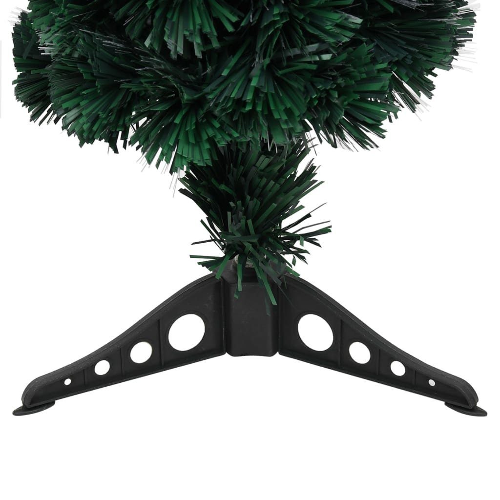 Ständer furnicato 64 mit Glasfaser Weihnachtsbaum Künstlicher cm Schlank