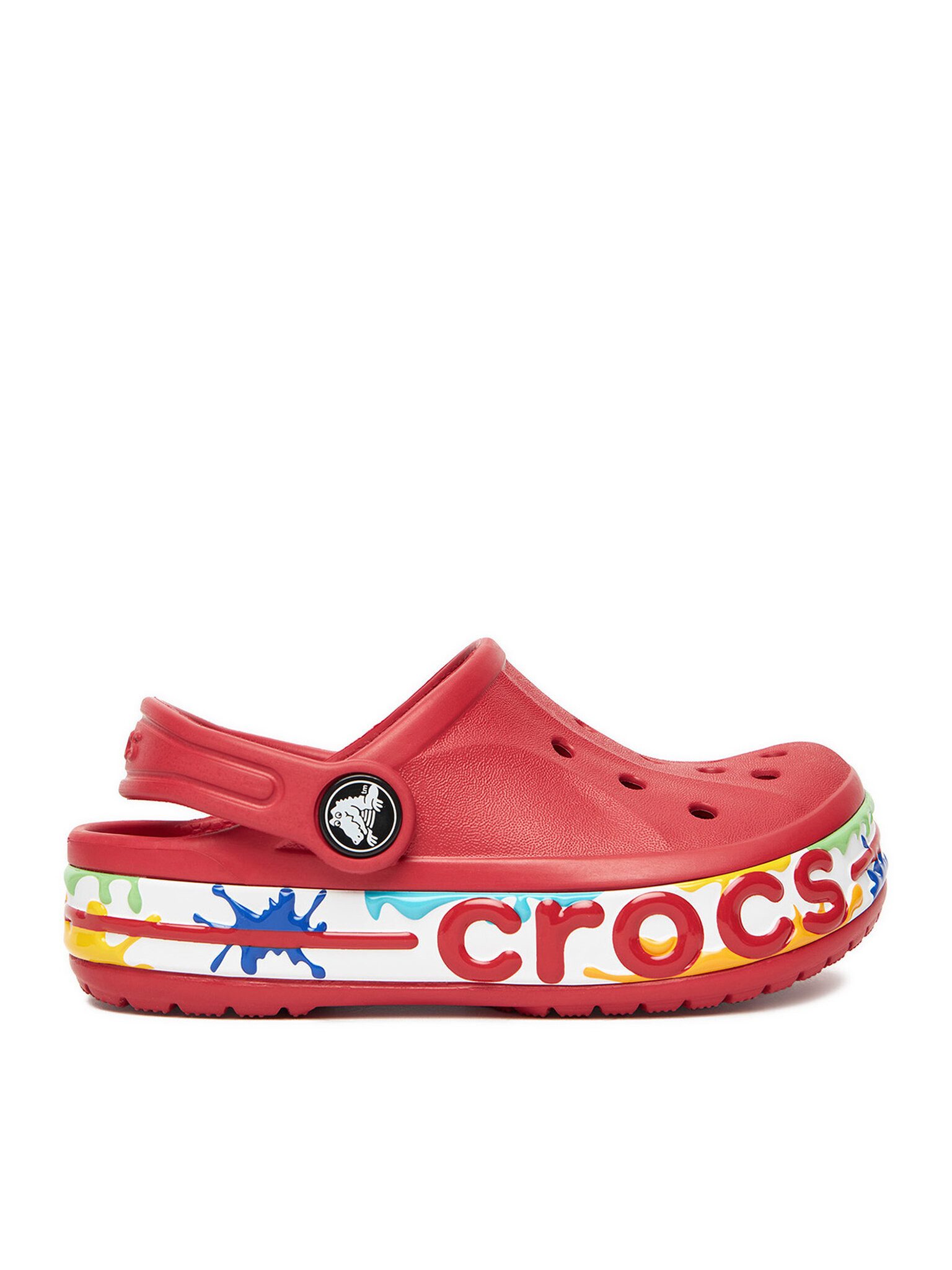 Crocs Crocs Jungen Flip-Flops Crocs-C-BAYABAND CLOG T 211683-6EN Rot Rot Badepantolette