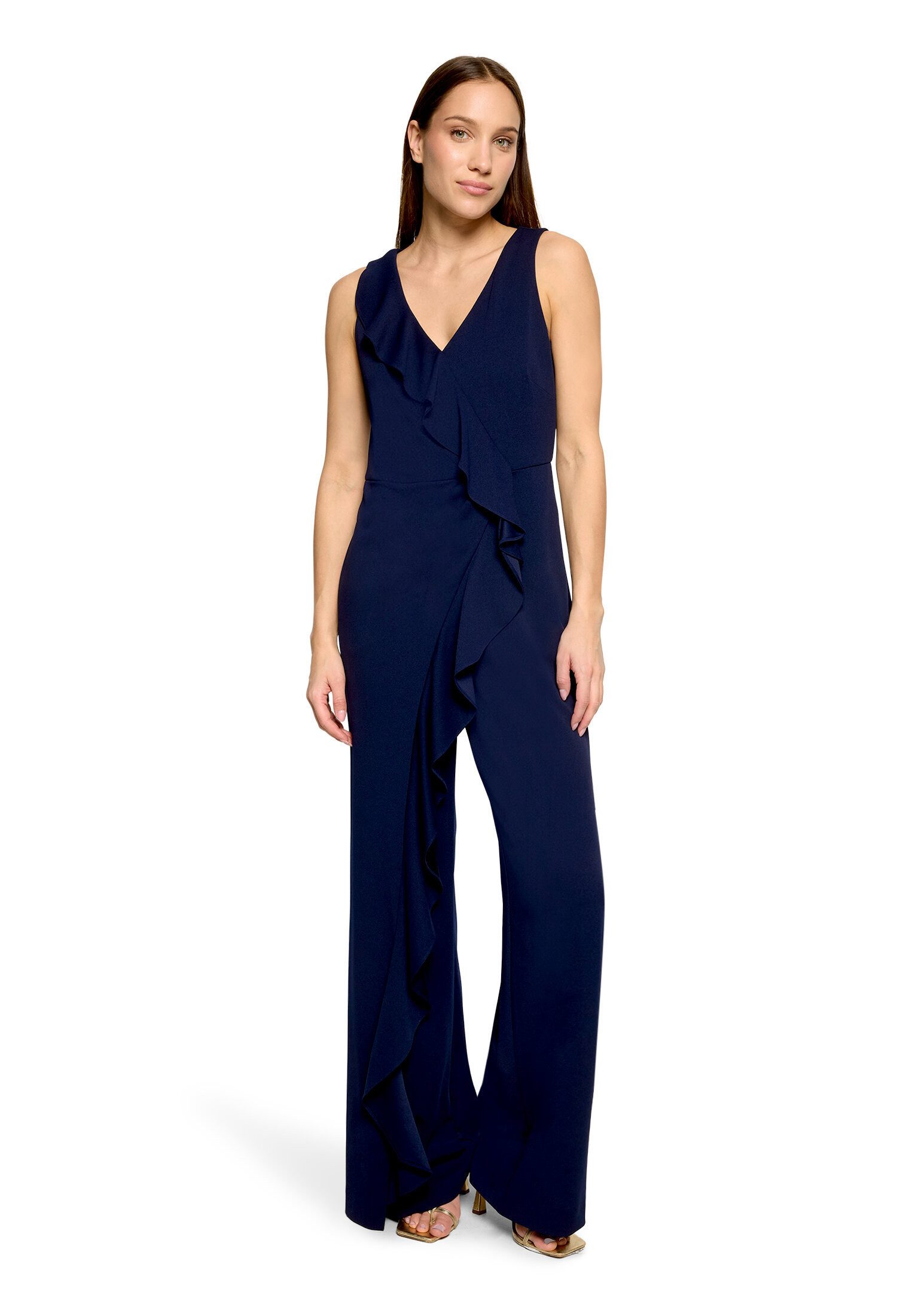 Vera Mont Overall Damen mit Volant (1-tlg)