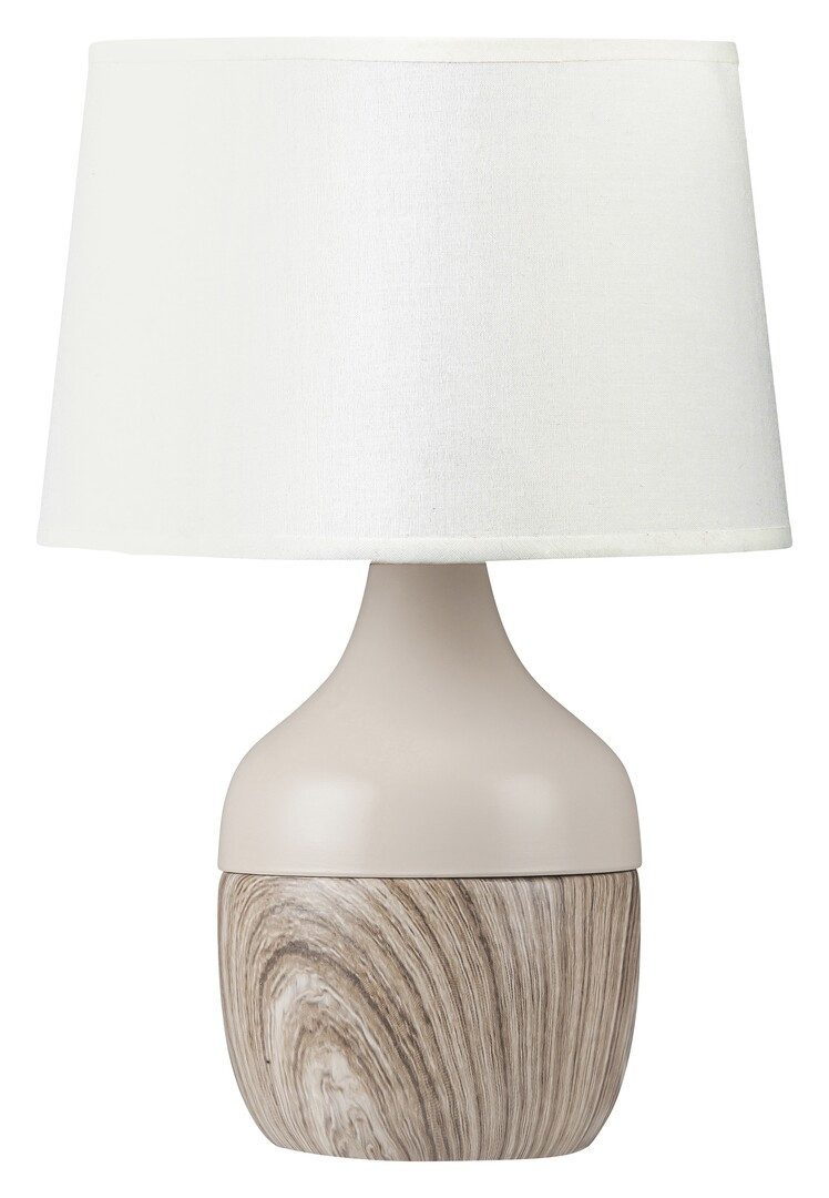 Rabalux LED Leselampe "Yvette" Keramik, creme, rund, E14, IP20, ø200mm