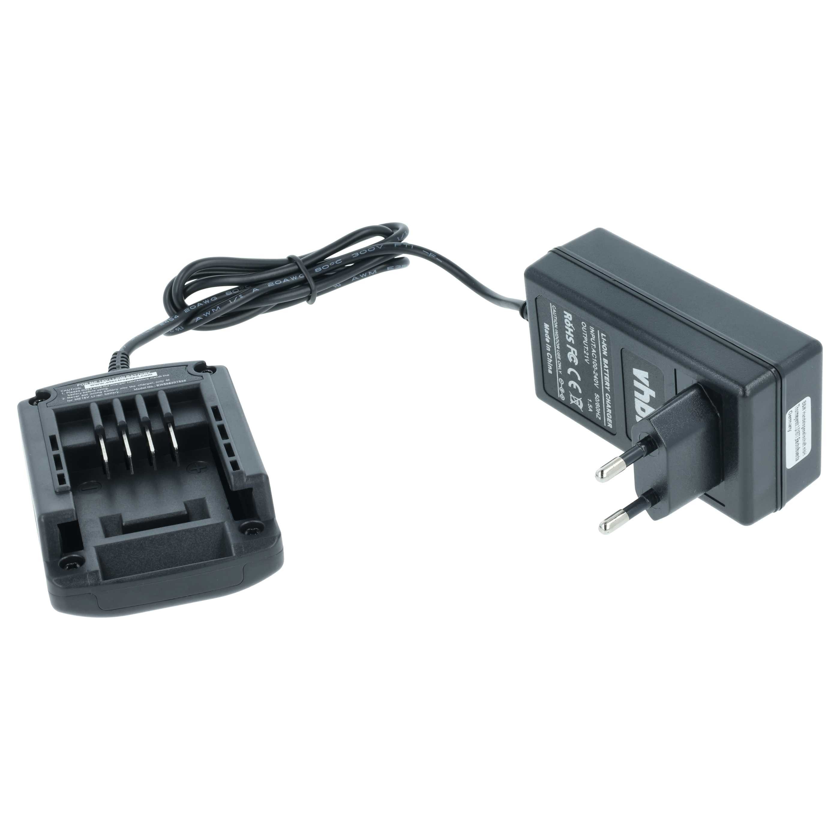 vhbw passend für DeltaFox 20 V Akku-Werkzeuge Elektrowerkzeug Werkzeug-Akku-Ladetechnik