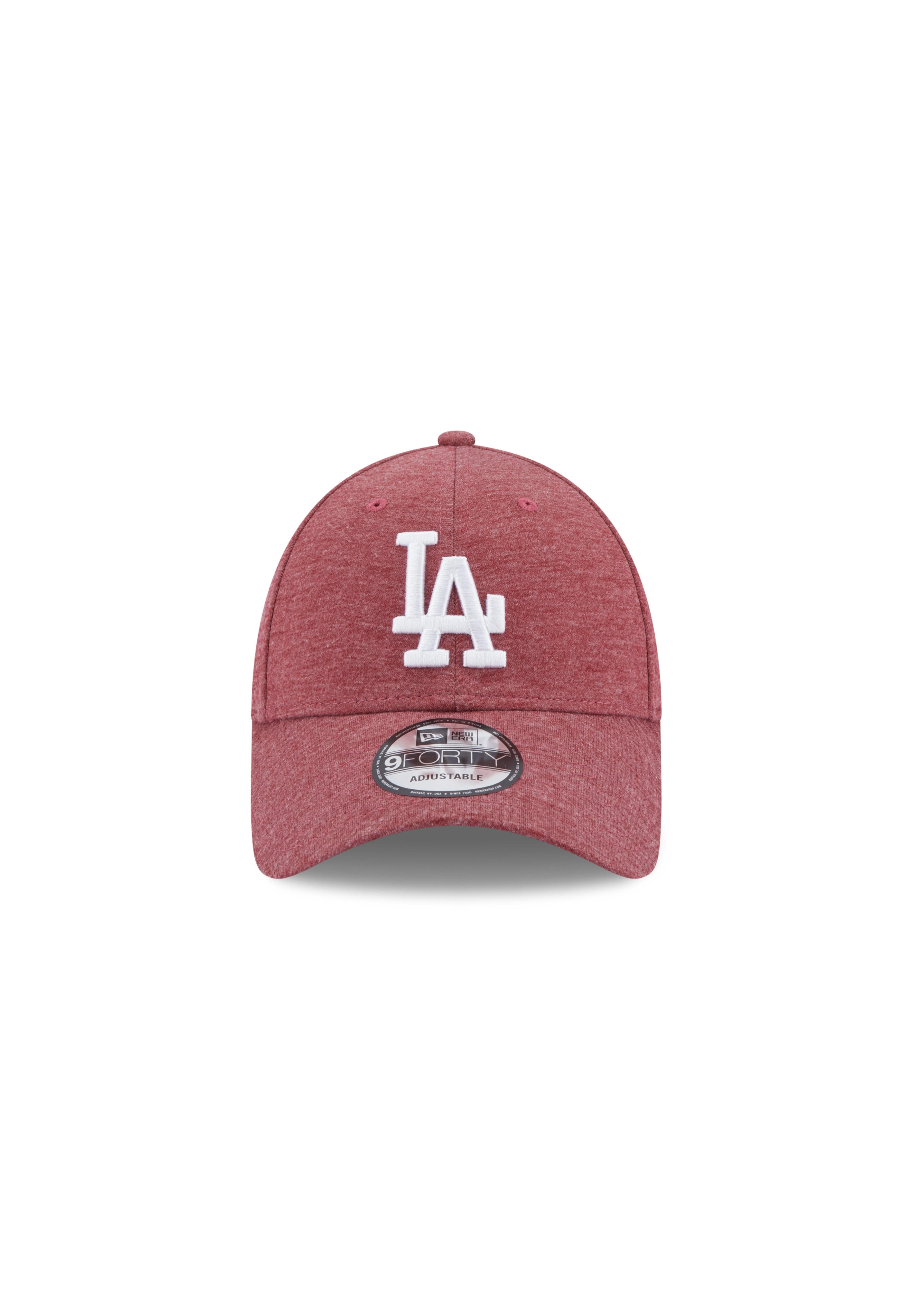 New Era Baseball Cap Los Angeles Dodgers MLB Jersey Essential Red 9Forty Adjustable Cap New (1-St)