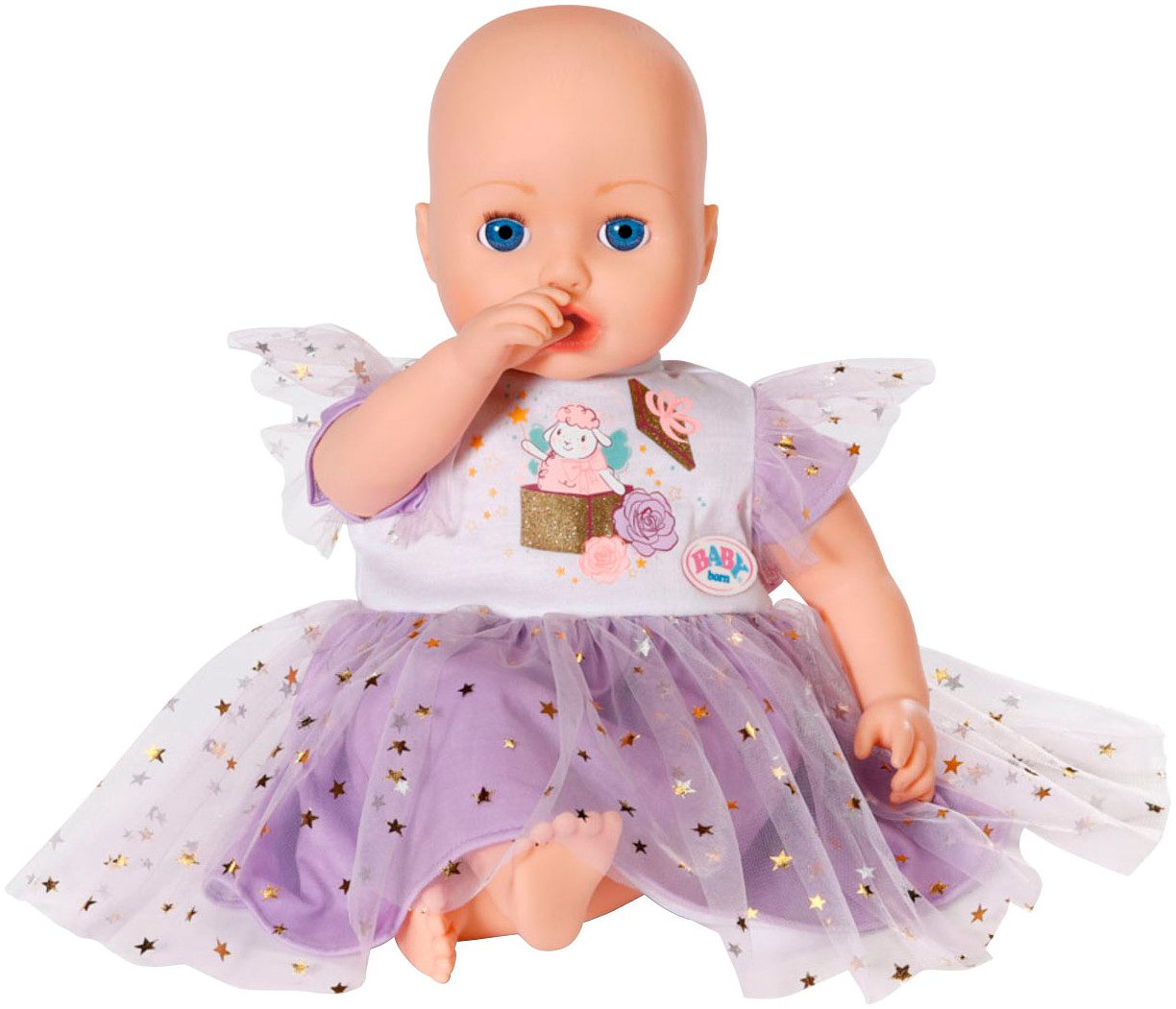 Baby Born Puppenkleidung Lila Tutu Kleid 43 cm – Bild 3 von 3