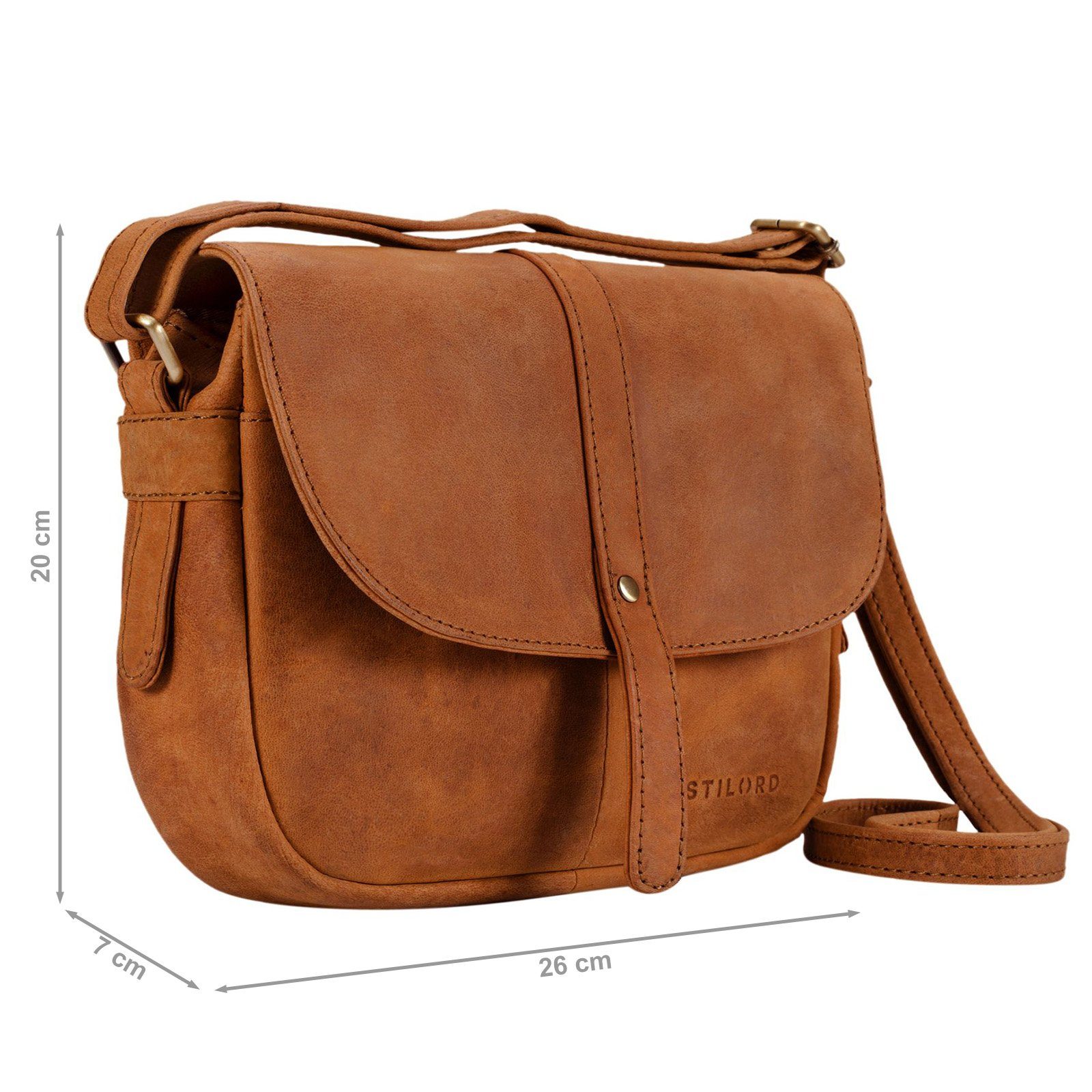 STILORD Handtasche "Kira" Umhängetasche Frauen Leder Vintage Handtasche Abe günstig online kaufen