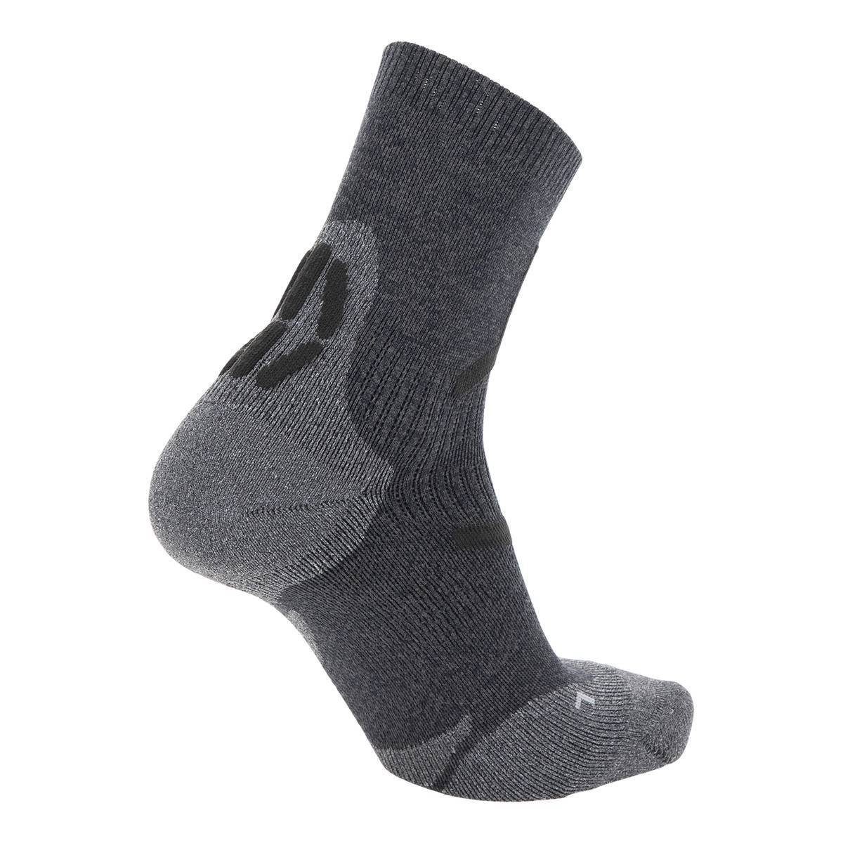 UYN Sneakersocken 2IN Anthracite Socks, - Trekking Socken Herren - Grey Socken