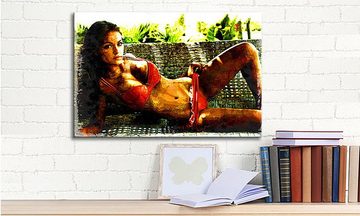 WandbilderXXL Leinwandbild Red Present, erotisch (1 St), Wandbild,in 6 Größen erhältlich