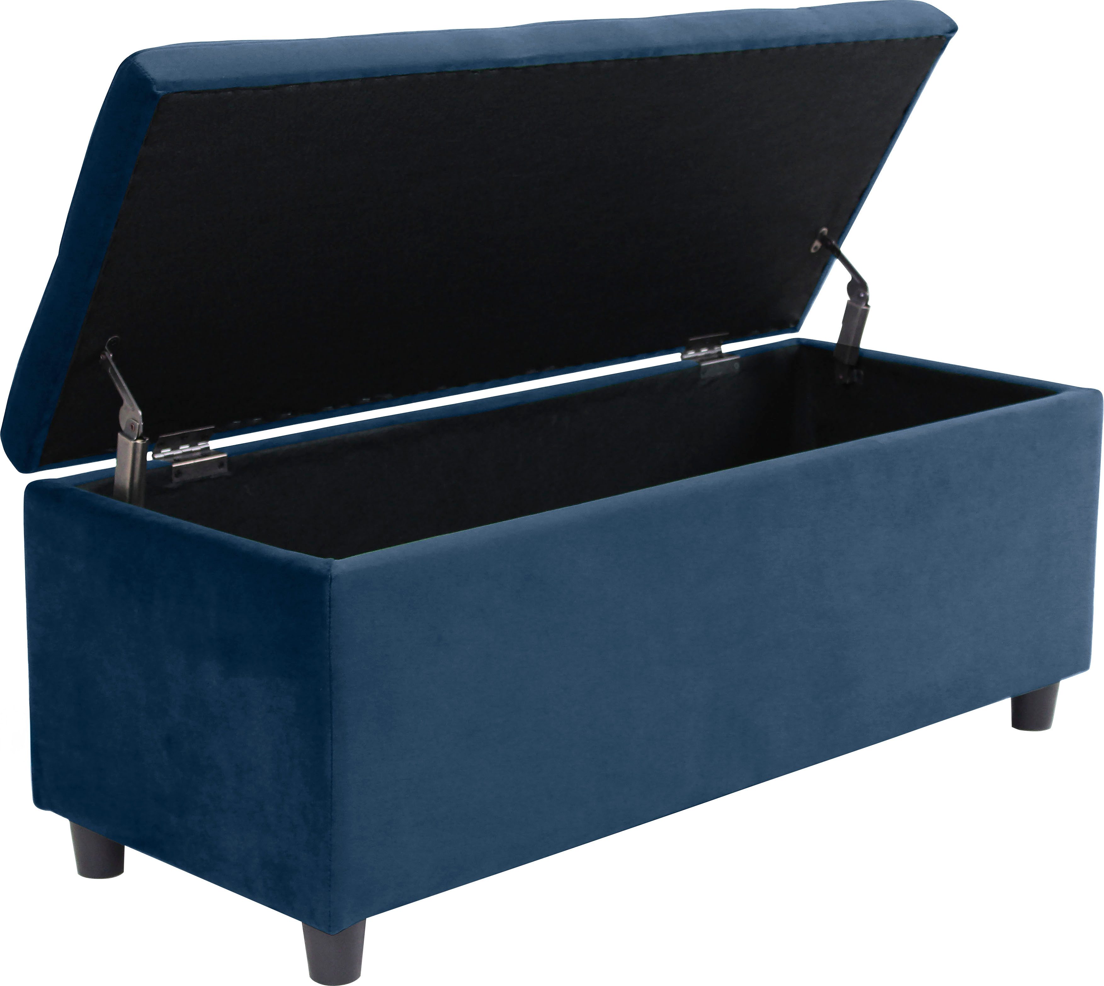 Bettbank Abgesteppt, Mit Stauraum, auch als Garderobenbank geeignet, Polsterbank