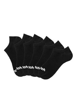 Bench. Sportsocken (Packung, 6-Paar) Sneakersocken verschwinden im Schuh