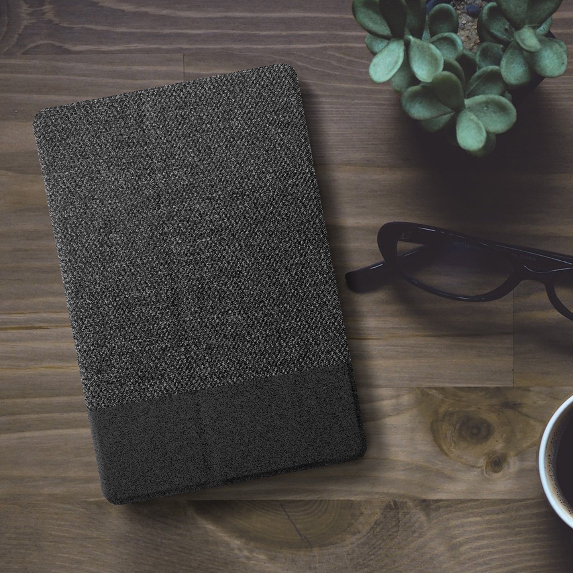 kwmobile Tablet-Hülle Hülle für Lenovo Tab P11 Pro, Slim Tablet Cover Case Schutzhülle mit Ständer