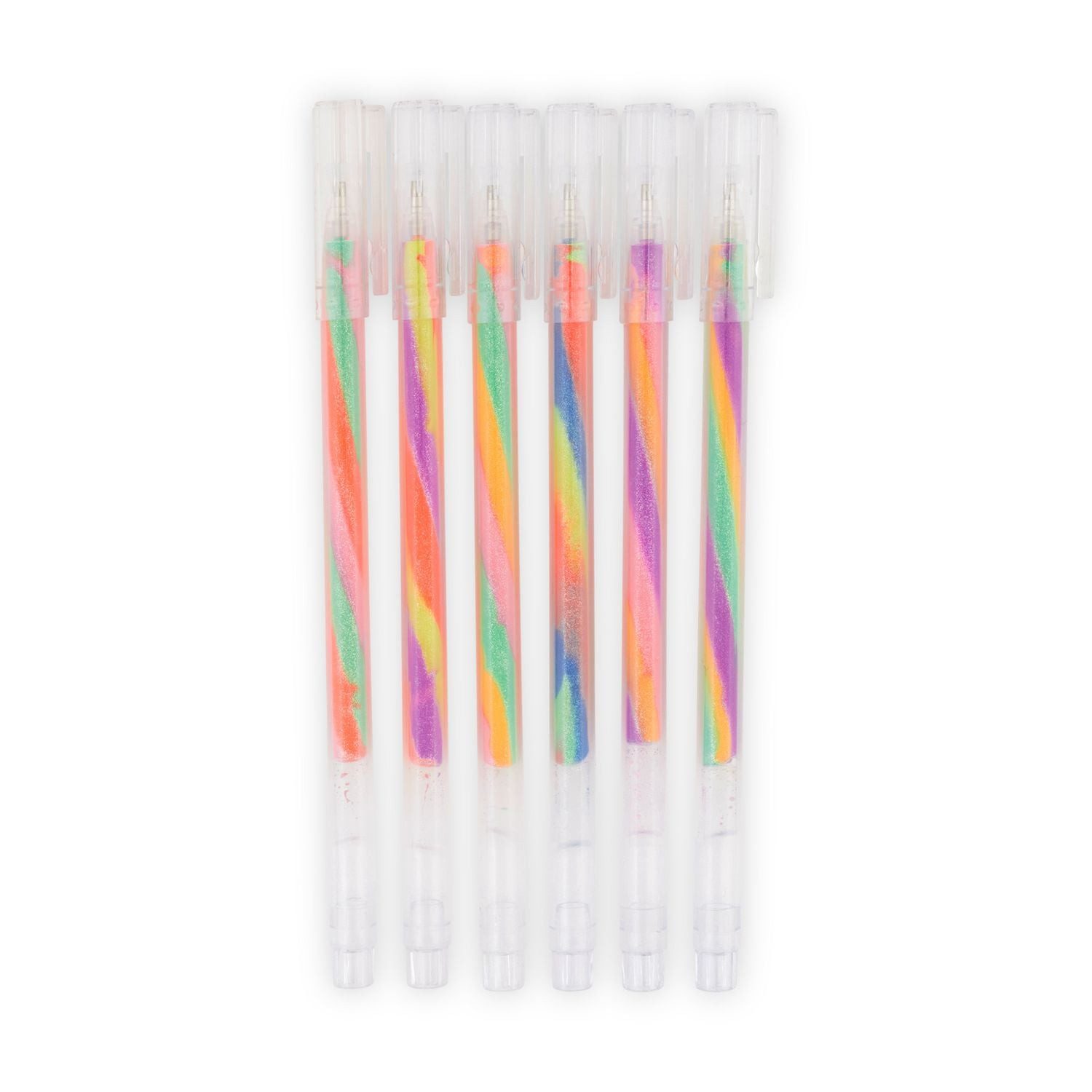 Schülerkalender Regenbogen Glitter Gel Stifte, Fee
