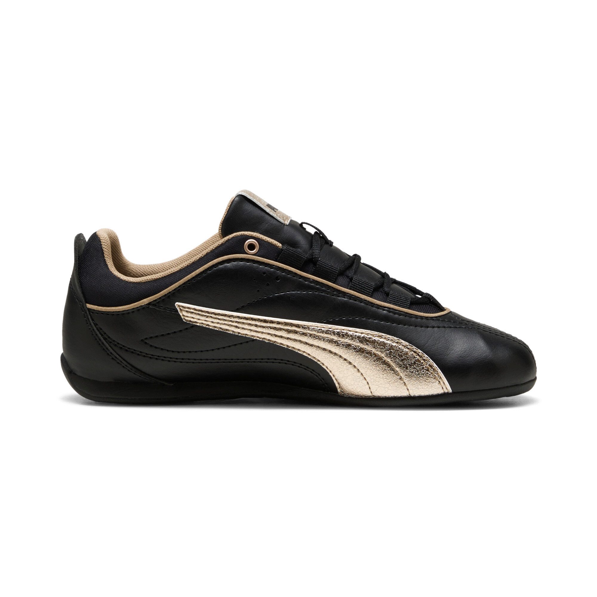 PUMA CATCH SOLEIL METALLIC WHISPER Sneaker für sportlichen Look, mit Gummi-Laufsohle, mit Schnürung