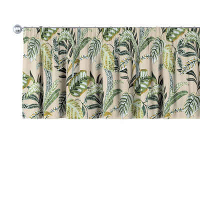 Vorhang mit Kräuselband 130 x 40 cm, Tropical Island, Dekoria