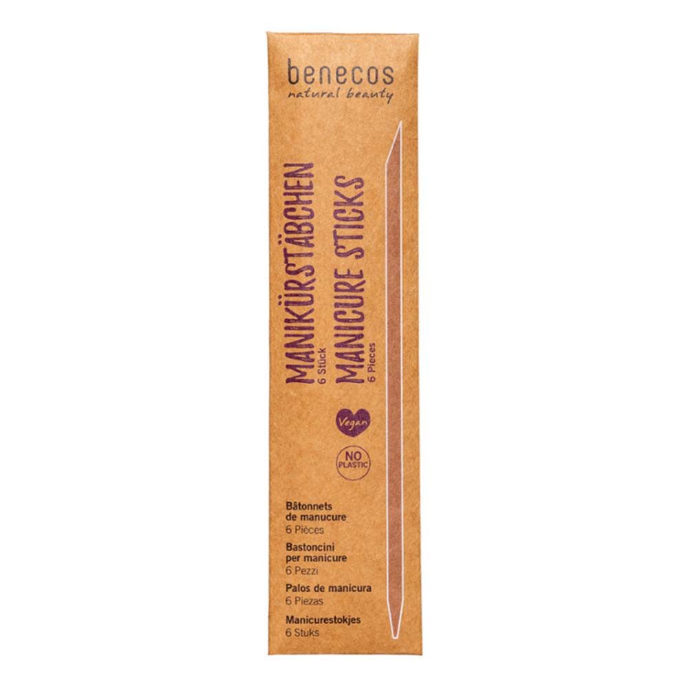 Benecos Nagelhautstäbchen Manicure Sticks 6er Set